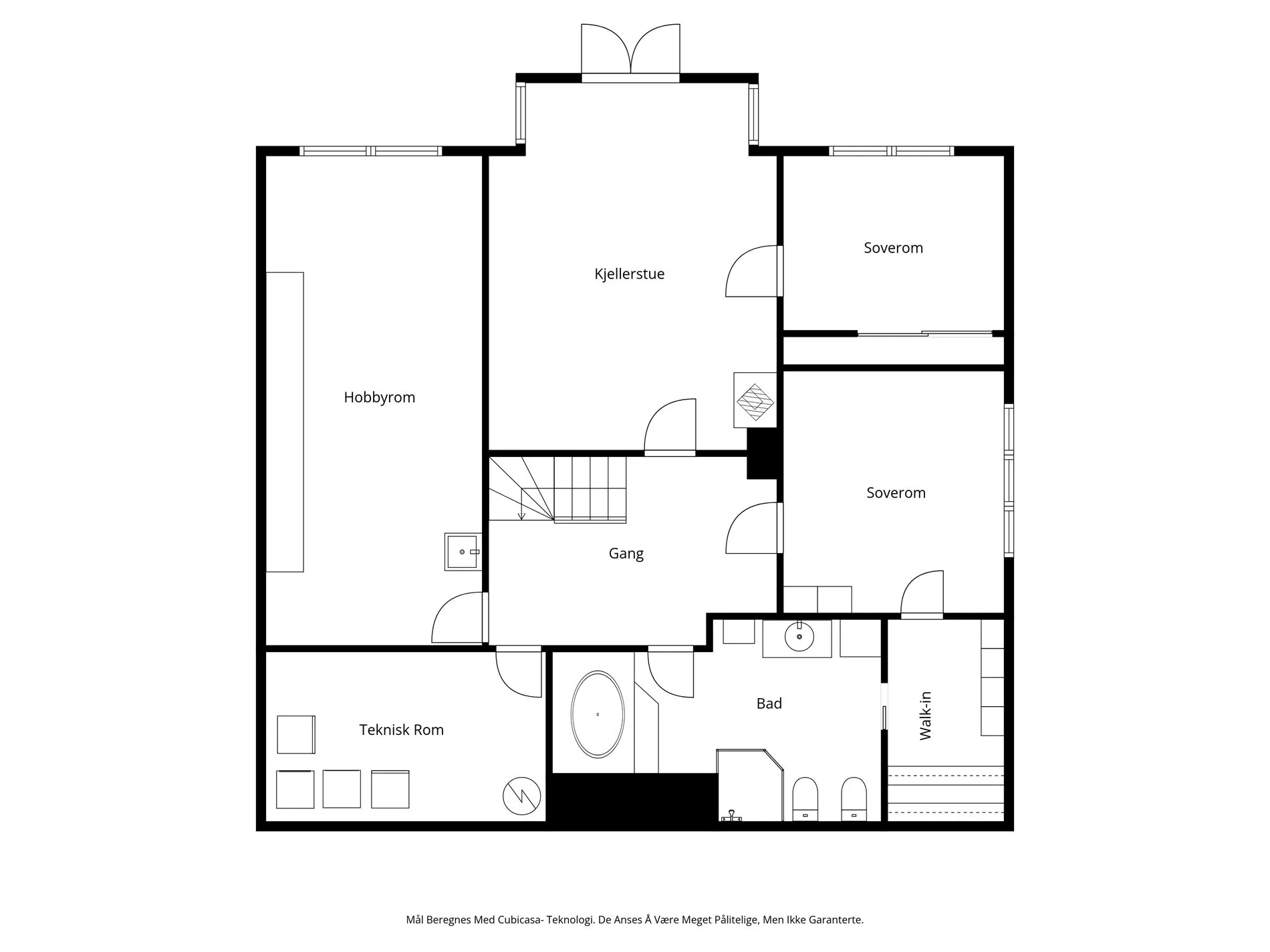 Spacious 4-Bedroom House with Fjord Views and Ample Parking in Torsken - View image 54 of 55