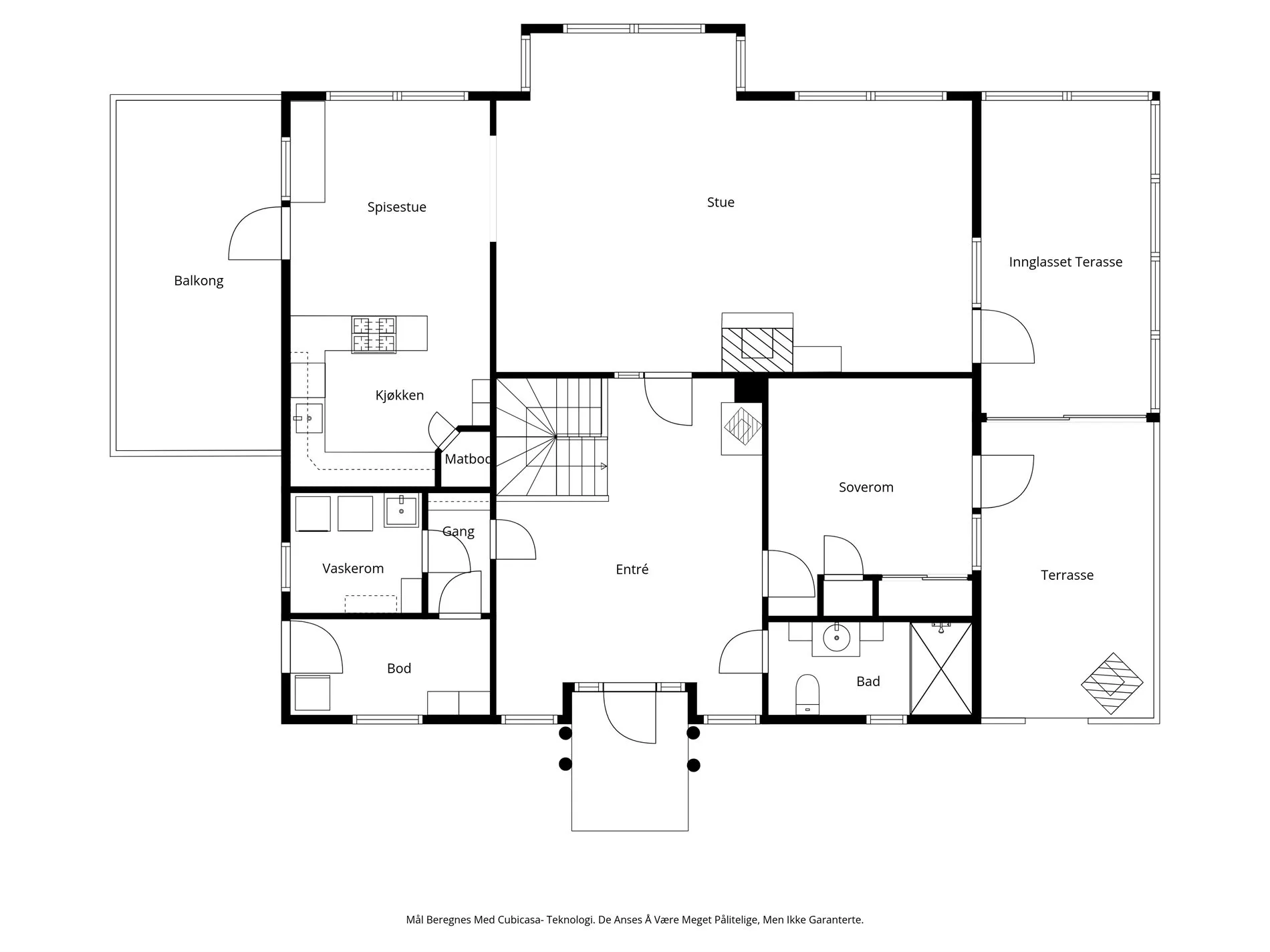 Spacious 4-Bedroom House with Fjord Views and Ample Parking in Torsken - View image 55 of 55