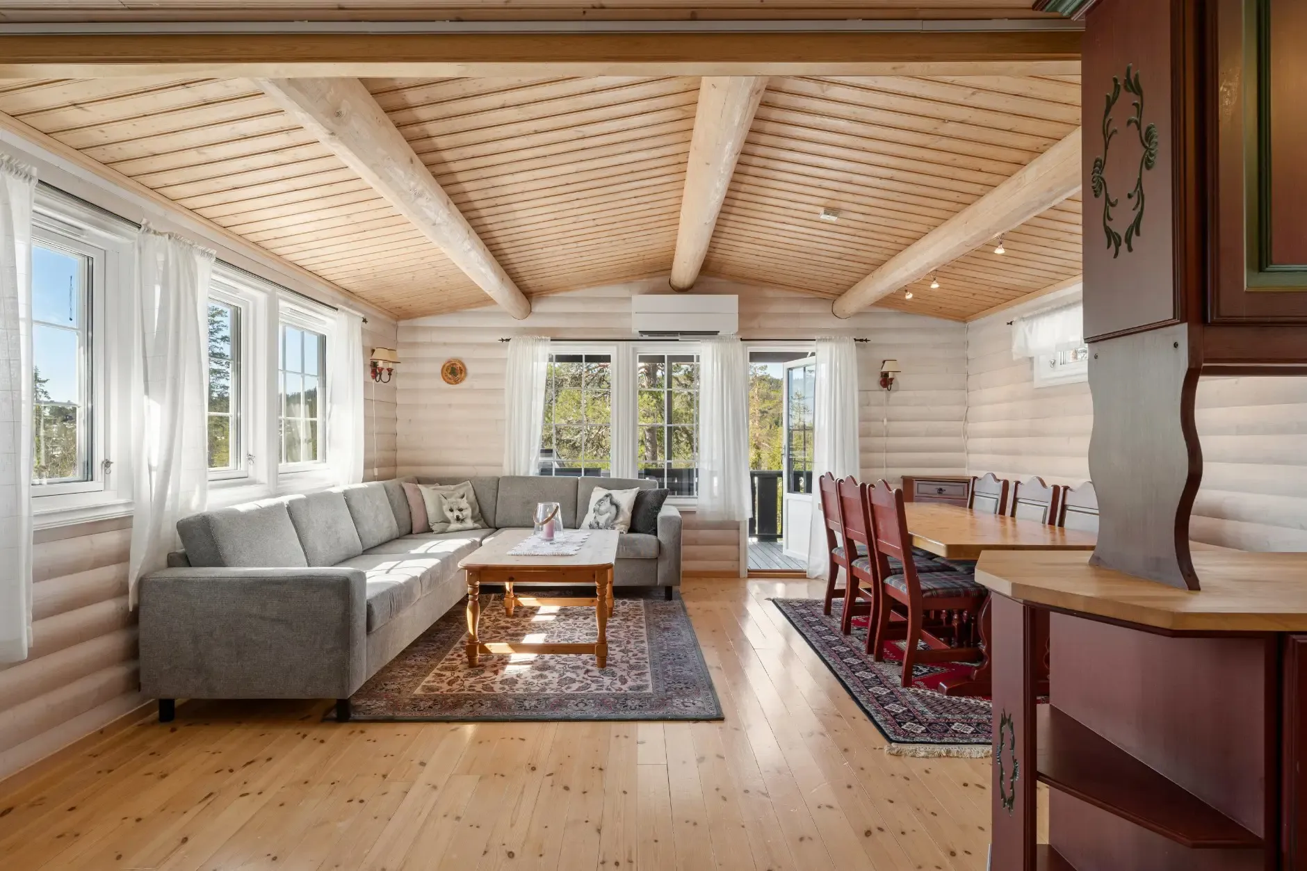 3-Bedroom Countryside Retreat in Scenic Vikerfjell with Sauna and Terrace - Image 3