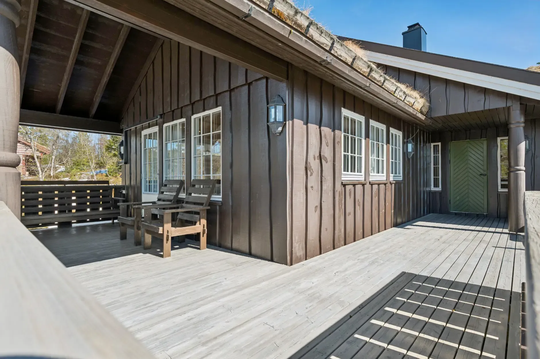 3-Bedroom Countryside Retreat in Scenic Vikerfjell with Sauna and Terrace - View image 23 of 31