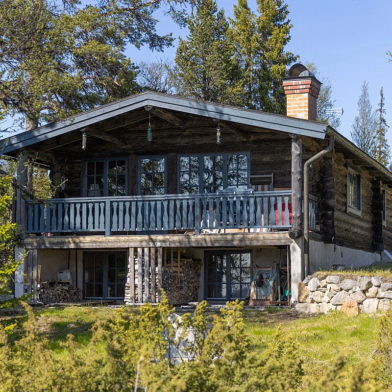 1970s Three-Bedroom House with Spacious Garden in Lofsdalen, Sweden