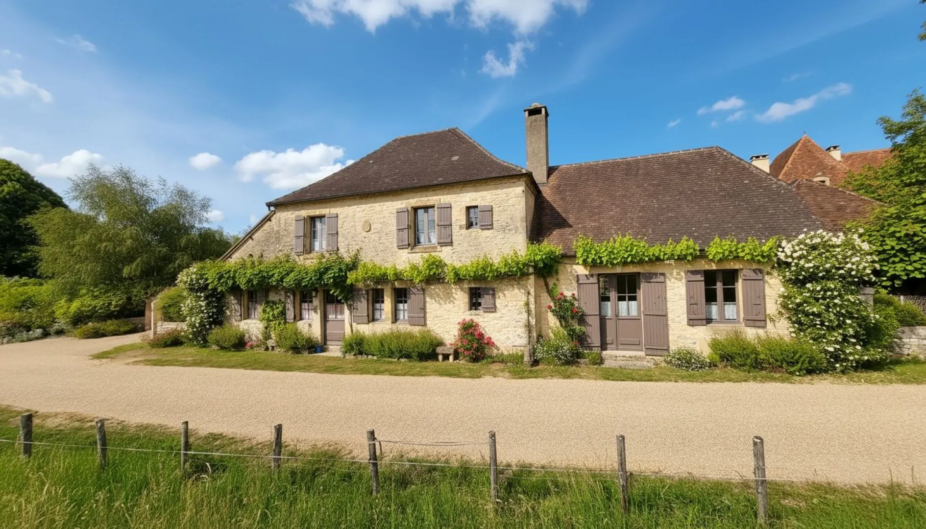 Stone House with Garden and Pool in Montignac's Historic Village - Image 1