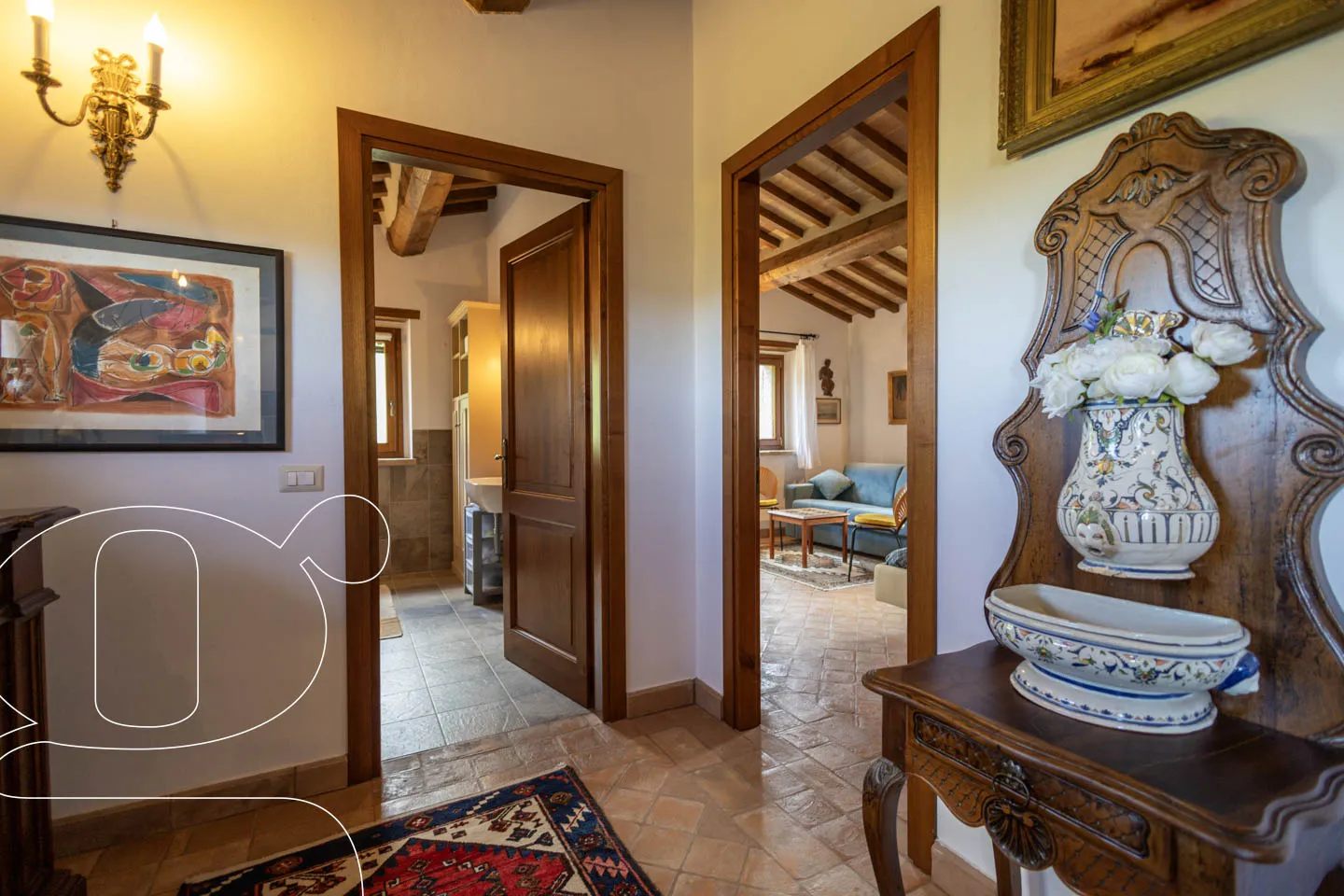 Modern 4-Bed Country House with Pool and Terrace in Scenic Todi, Italy - View image 43 of 63