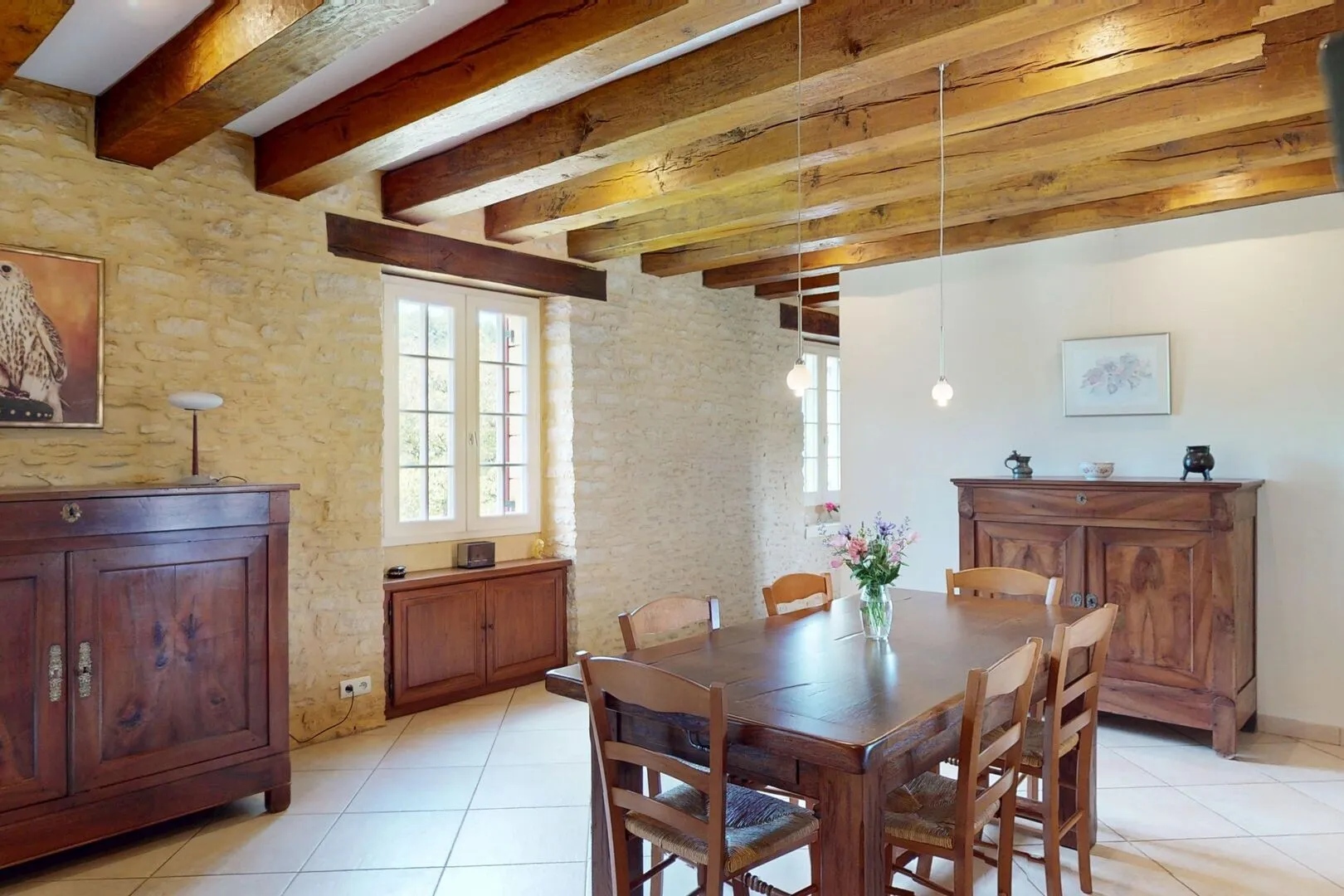 Expansive 5-Bedroom Farmhouse with Pool on 36 Acres near Sarlat, France - View image 15 of 44