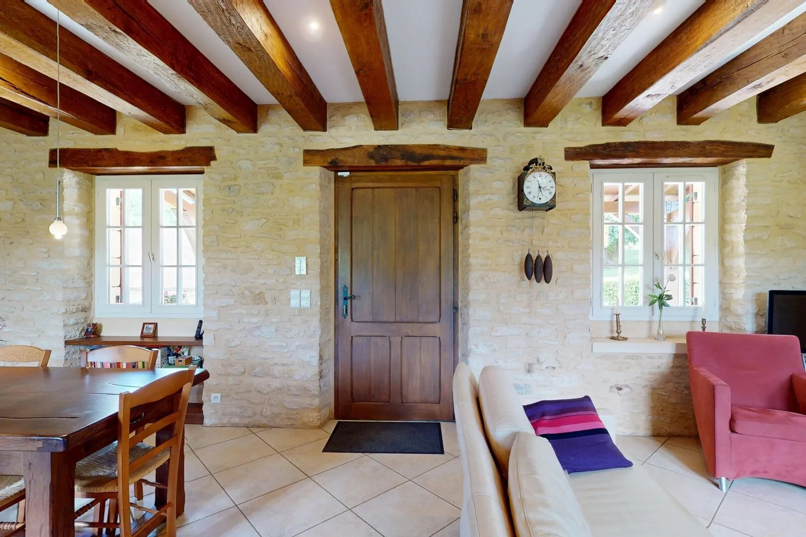 Expansive 5-Bedroom Farmhouse with Pool on 36 Acres near Sarlat, France - View image 18 of 44