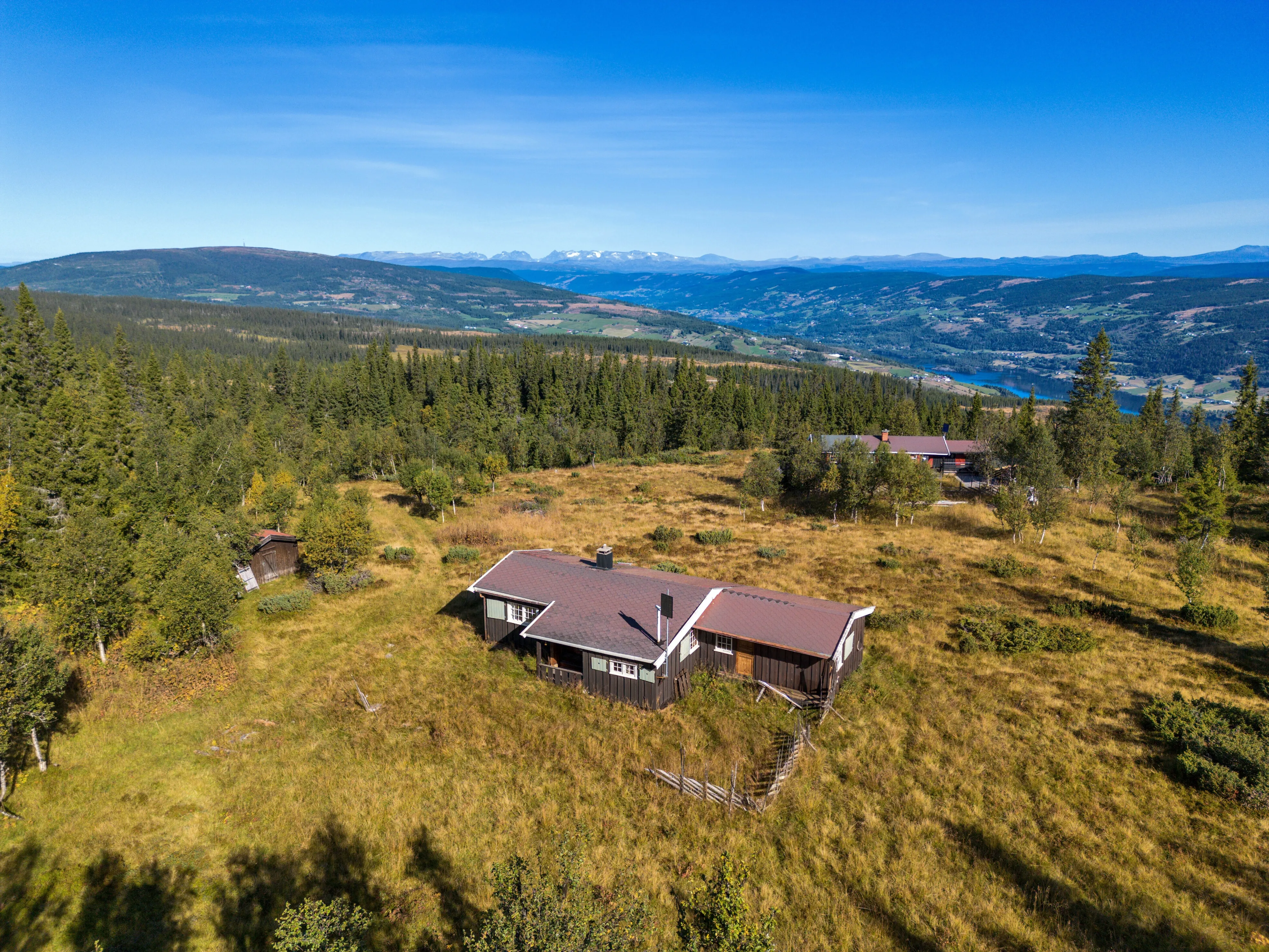 Rustic 1960s Cabin in Ulnes with Expansive Woodland Surroundings - Image 1