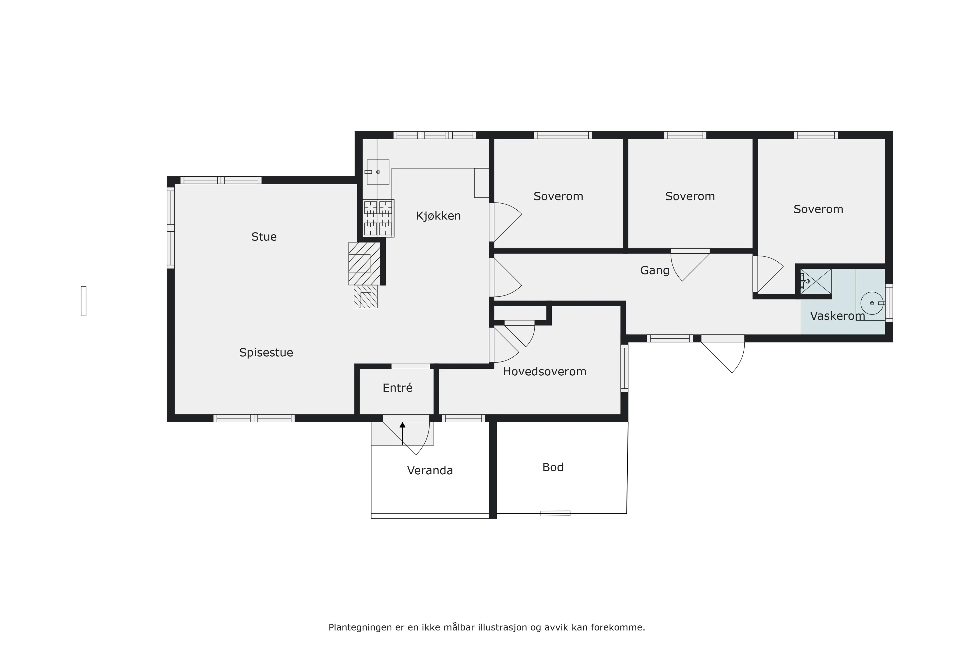 Rustic 1960s Cabin in Ulnes with Expansive Woodland Surroundings - View image 16 of 24