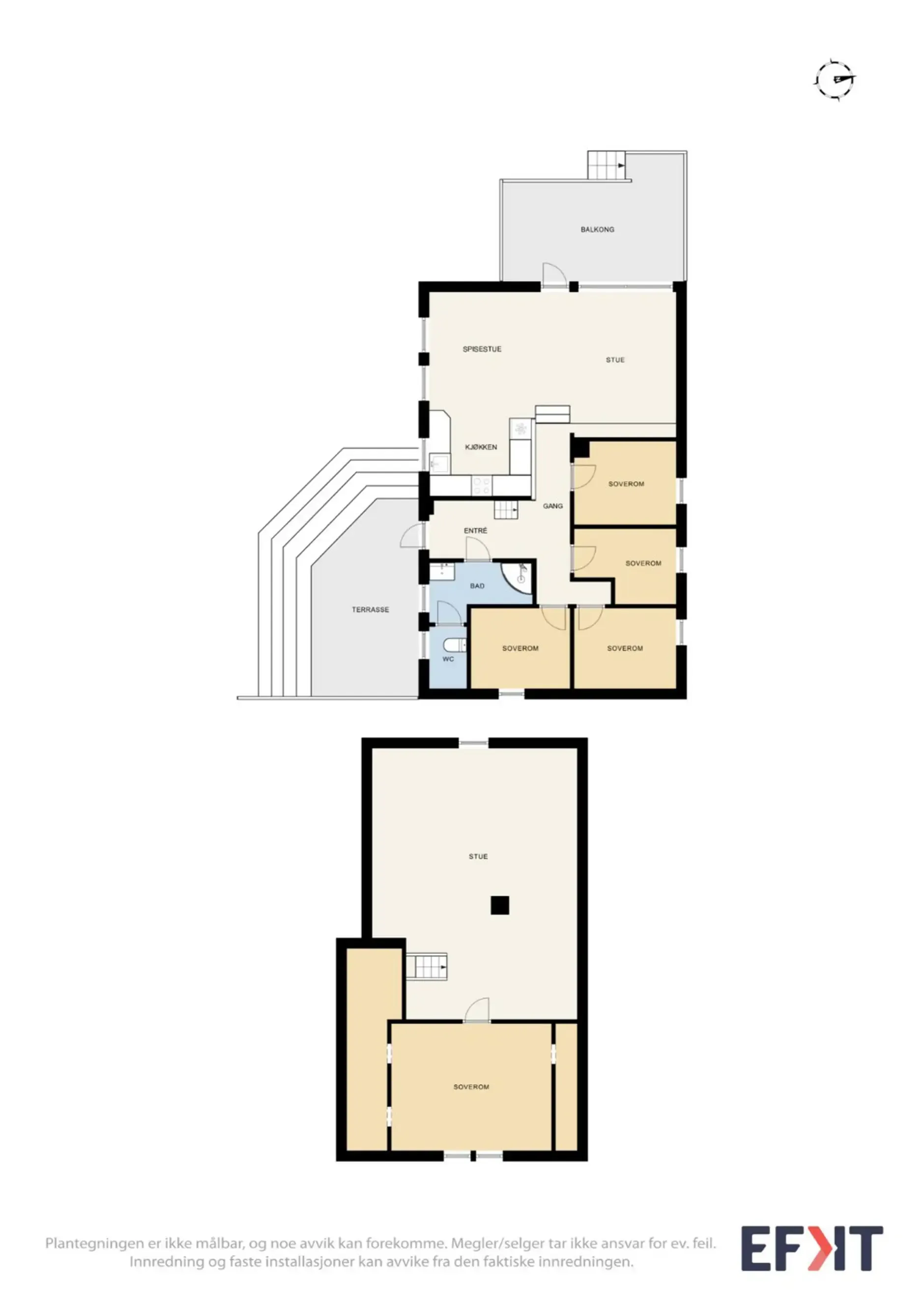 1990s Norwegian Country House with 4 Bedrooms and Sea Proximity - Image 5