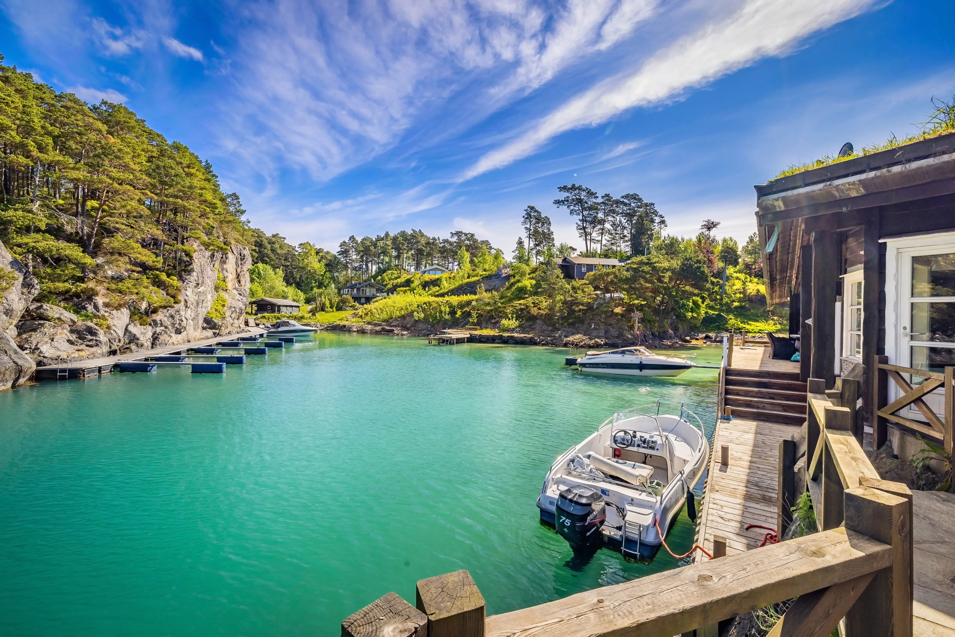 Seaside Cabin with Private Jetty in Bjørnafjorden, Norway - View image 15 of 39