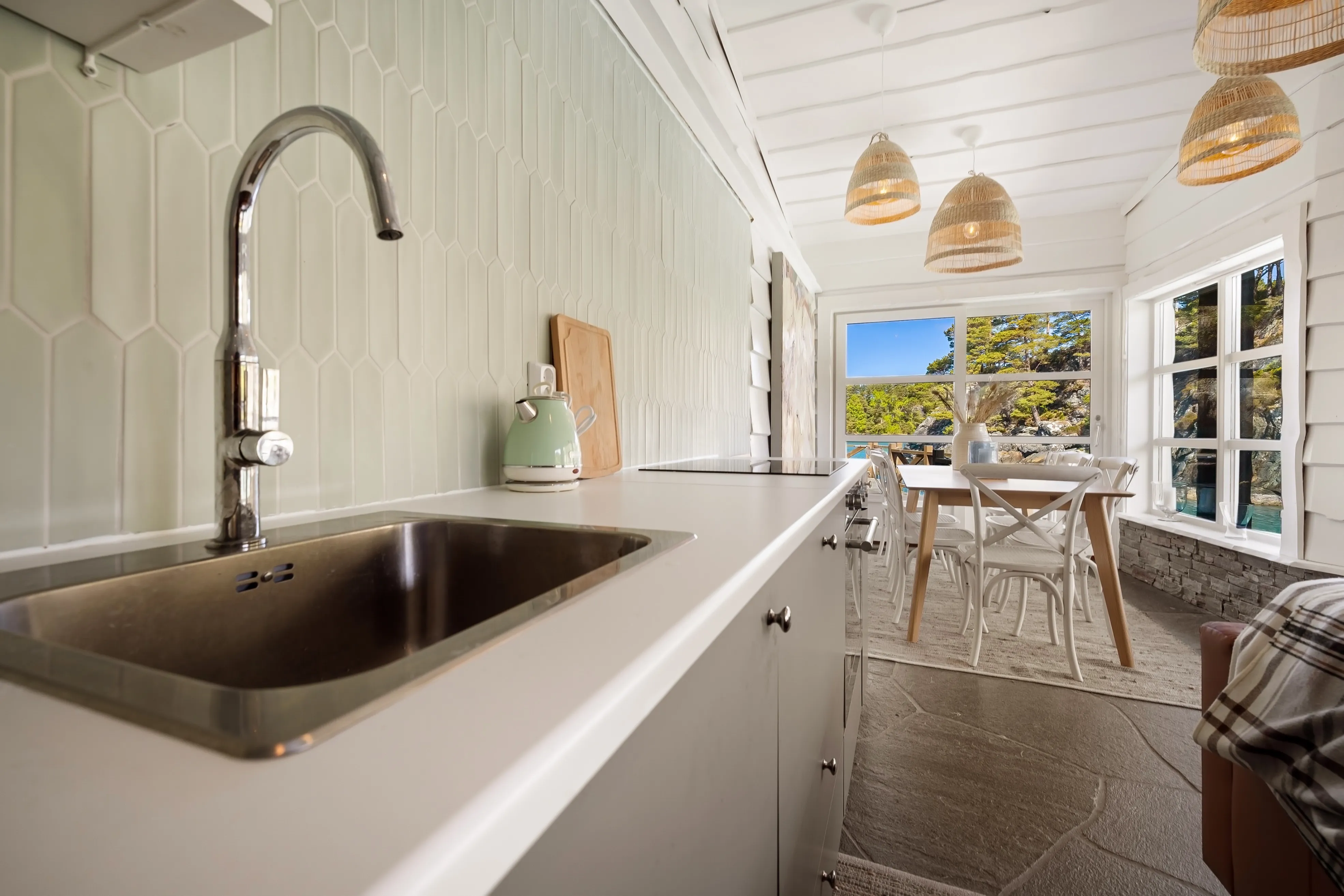 Seaside Cabin with Private Jetty in Bjørnafjorden, Norway - View image 22 of 39