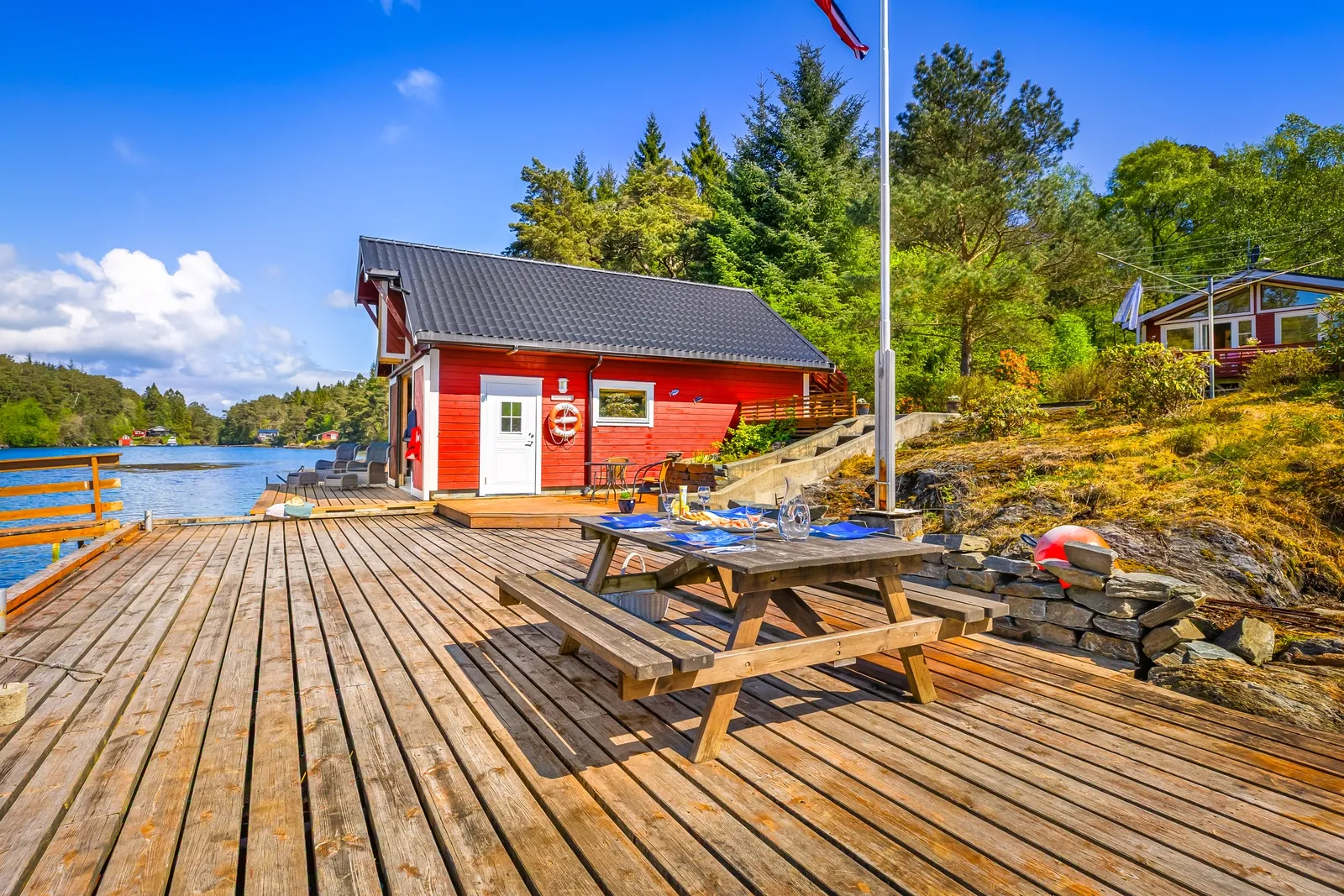 1960s Coastal House in Os with Terrace and Private Jetty - View image 46 of 56
