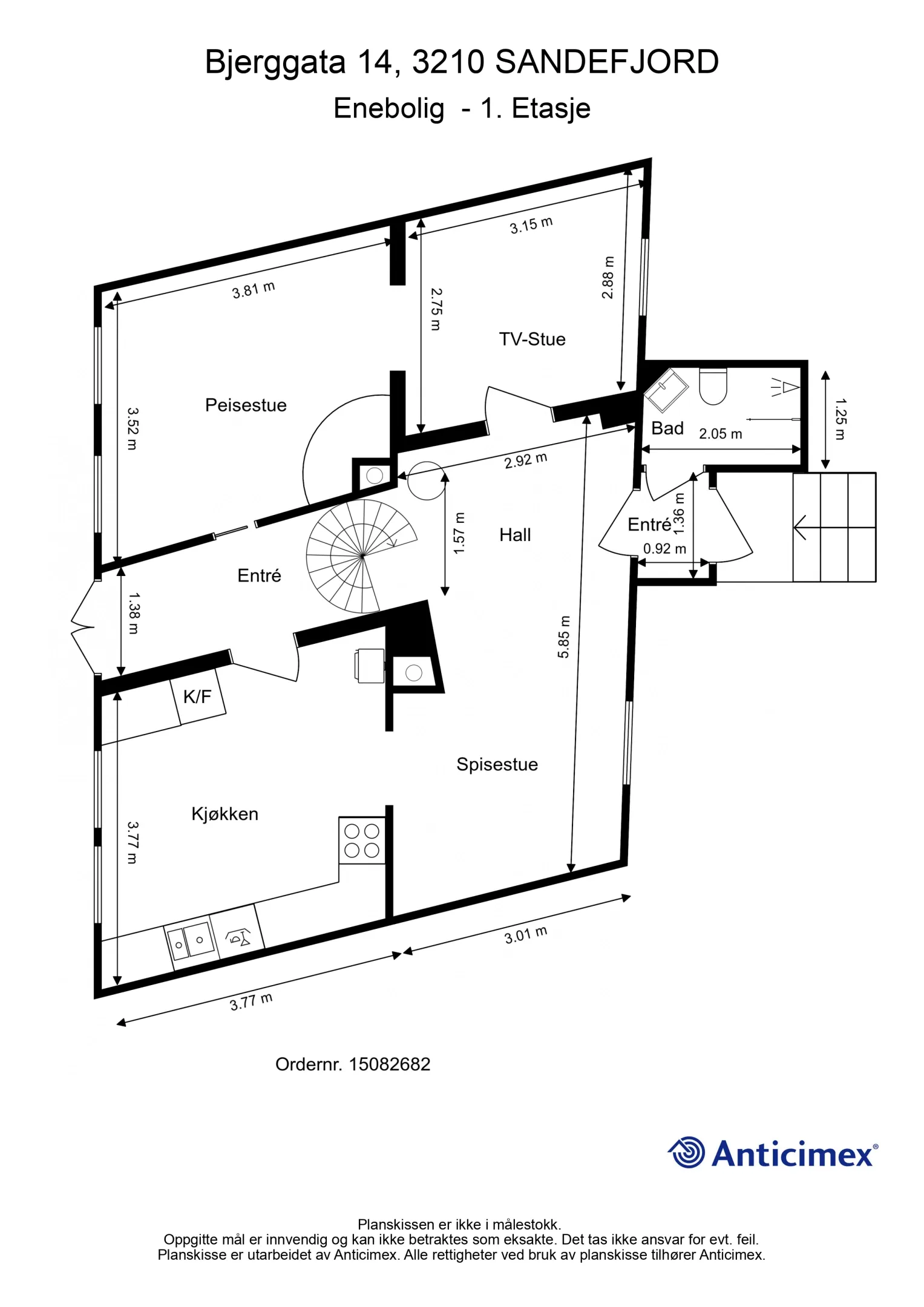 1881 Sandefjord House with Garden and Parking in Historic Vestfold Location - Image 4
