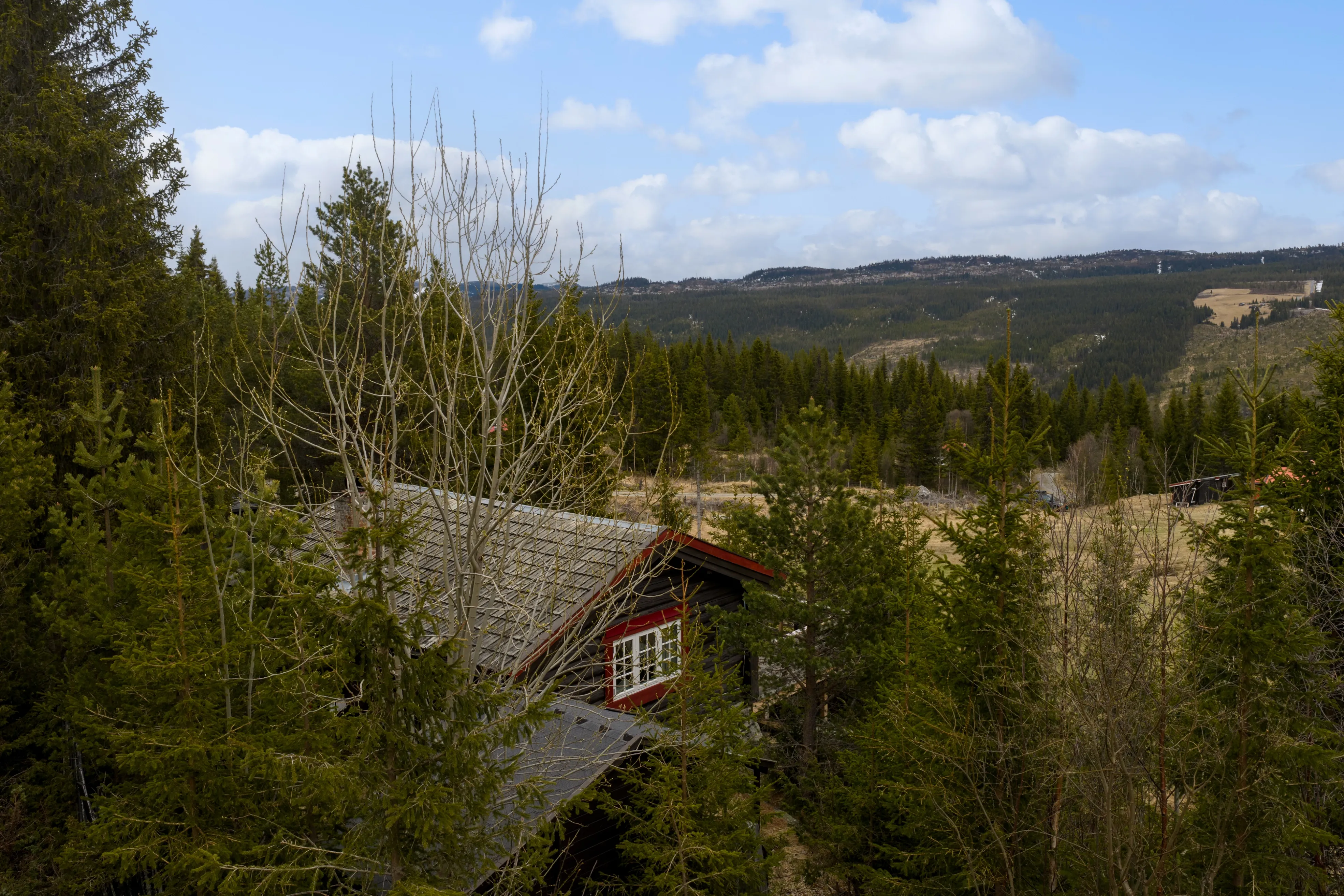 1950s Cabin in Norway's Scenic Highlands with Terrace and Solar Power - Image 3