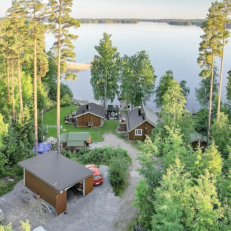 1989 Country House with Sauna and Beachfront in Sulkava, Finland