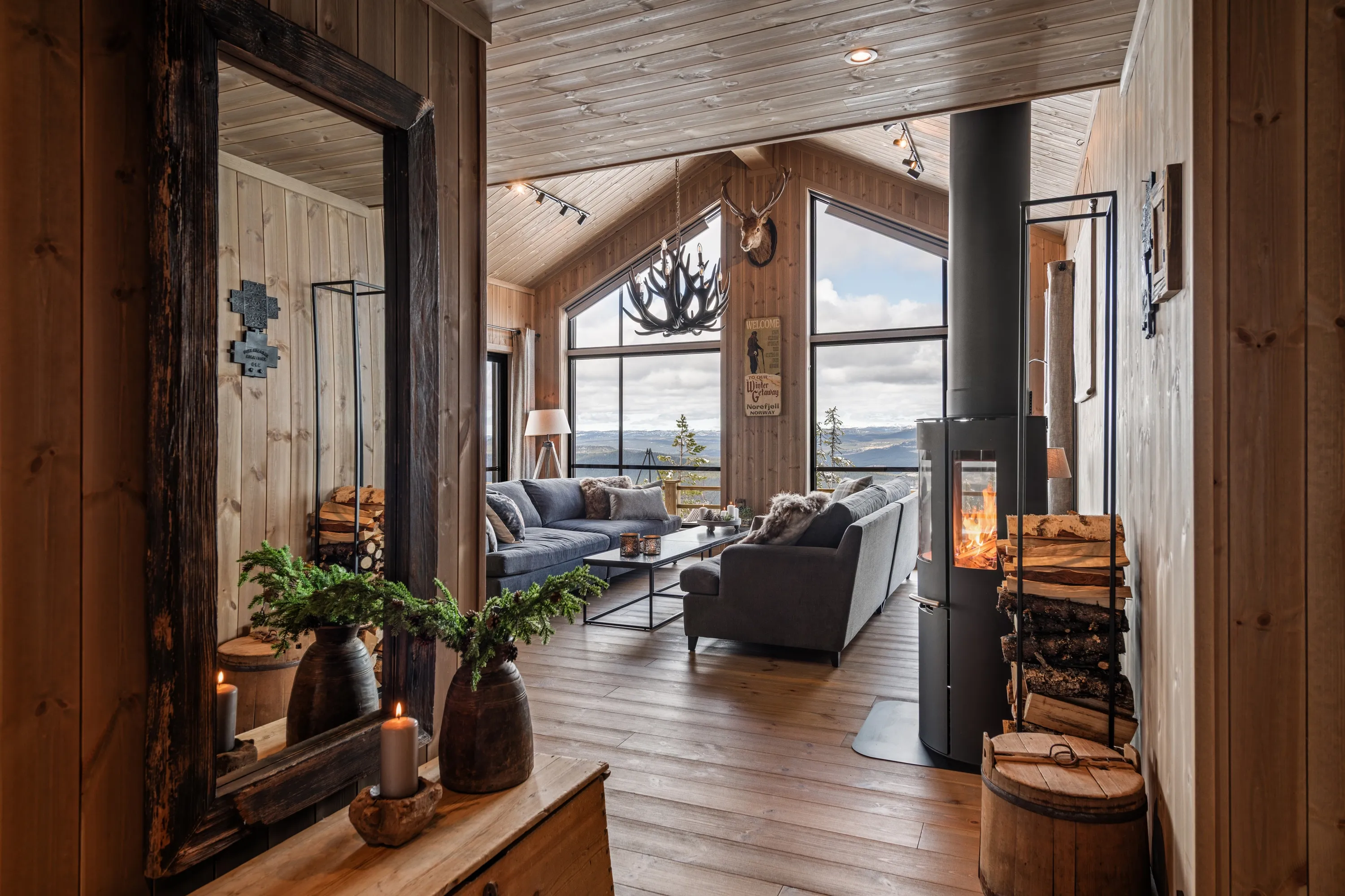 Modern 4-Bedroom Cabin in Nesbyen with Expansive Garden and Parking - View image 8 of 70