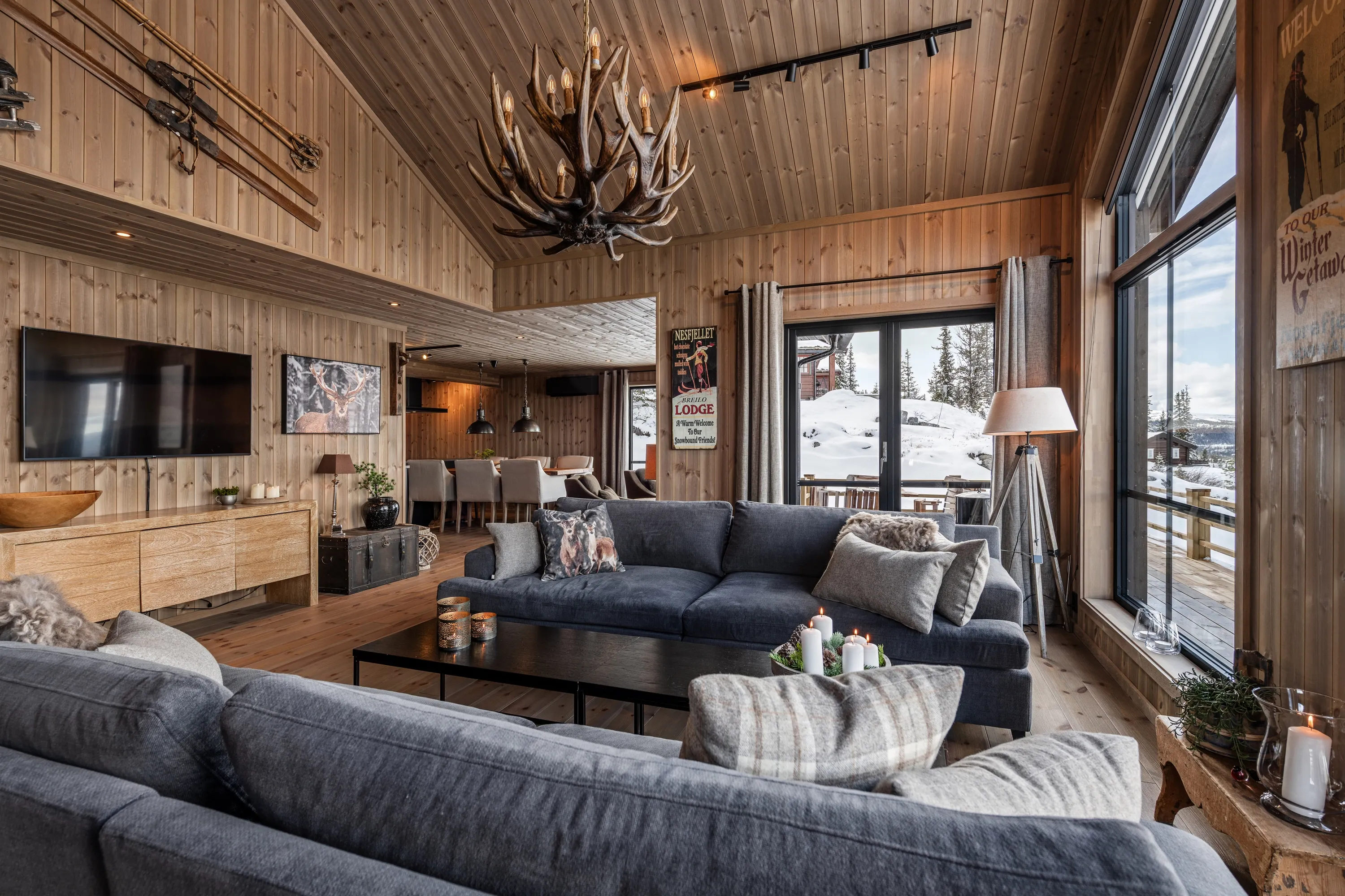 Modern 4-Bedroom Cabin in Nesbyen with Expansive Garden and Parking - View image 11 of 70