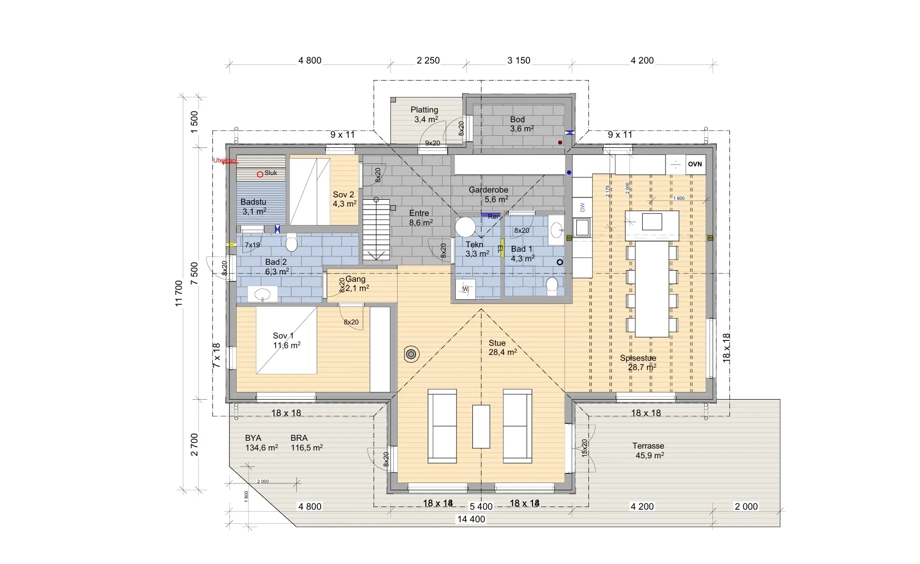 Modern 4-Bedroom Cabin in Nesbyen with Expansive Garden and Parking - View image 57 of 70