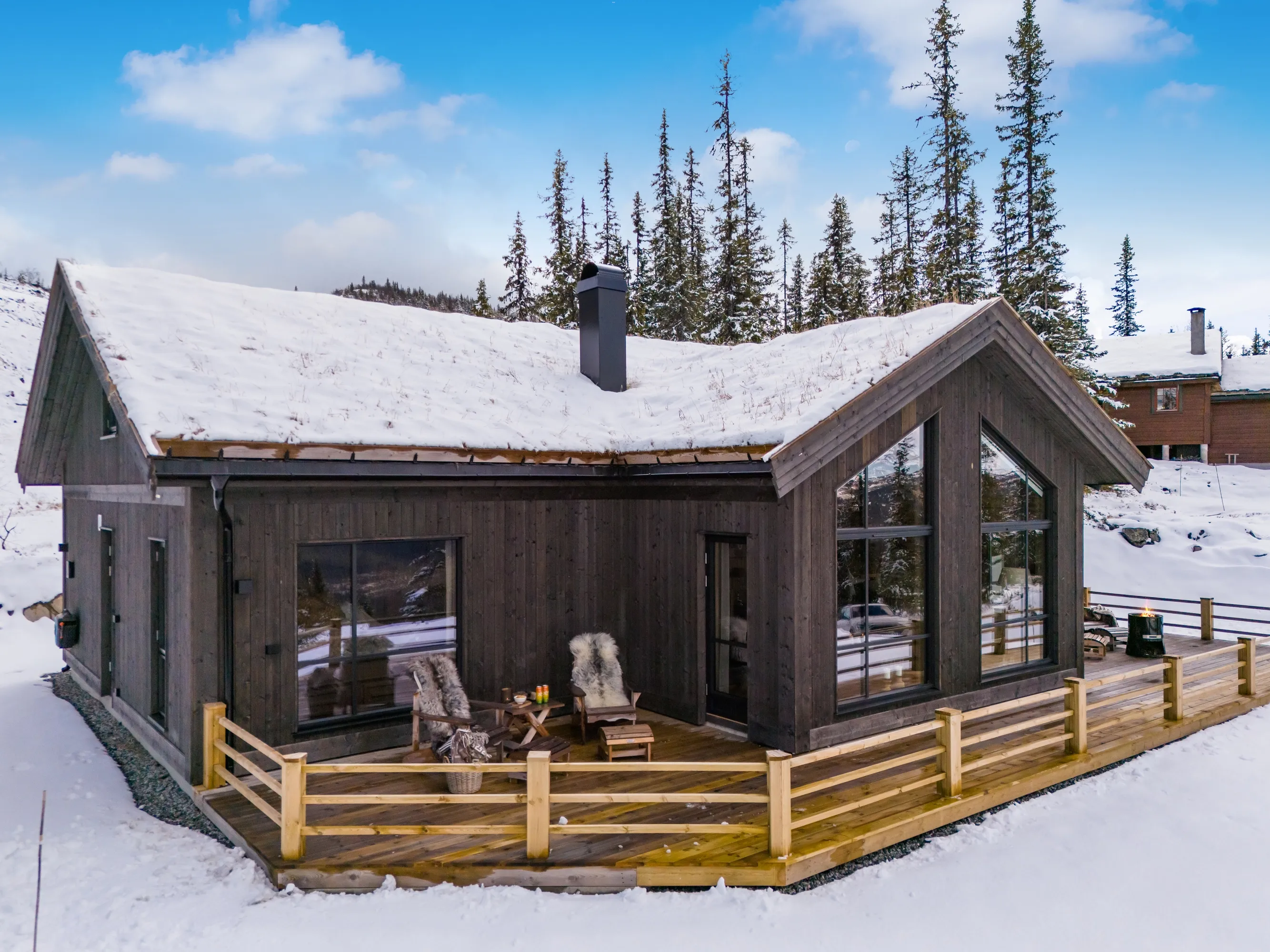 Modern 4-Bedroom Cabin in Nesbyen with Expansive Garden and Parking - View image 62 of 70