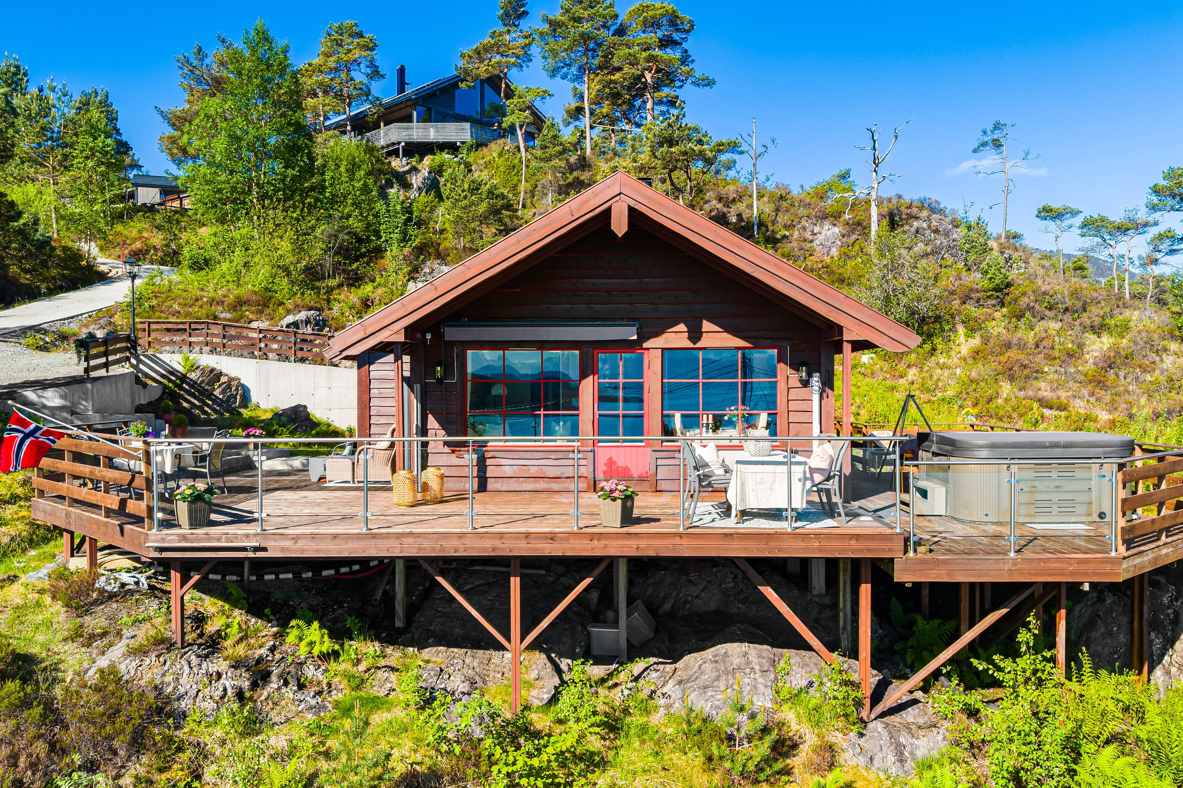Fjordside Cabin Retreat with Private Boathouse in Vestland, Norway - View image 47 of 60
