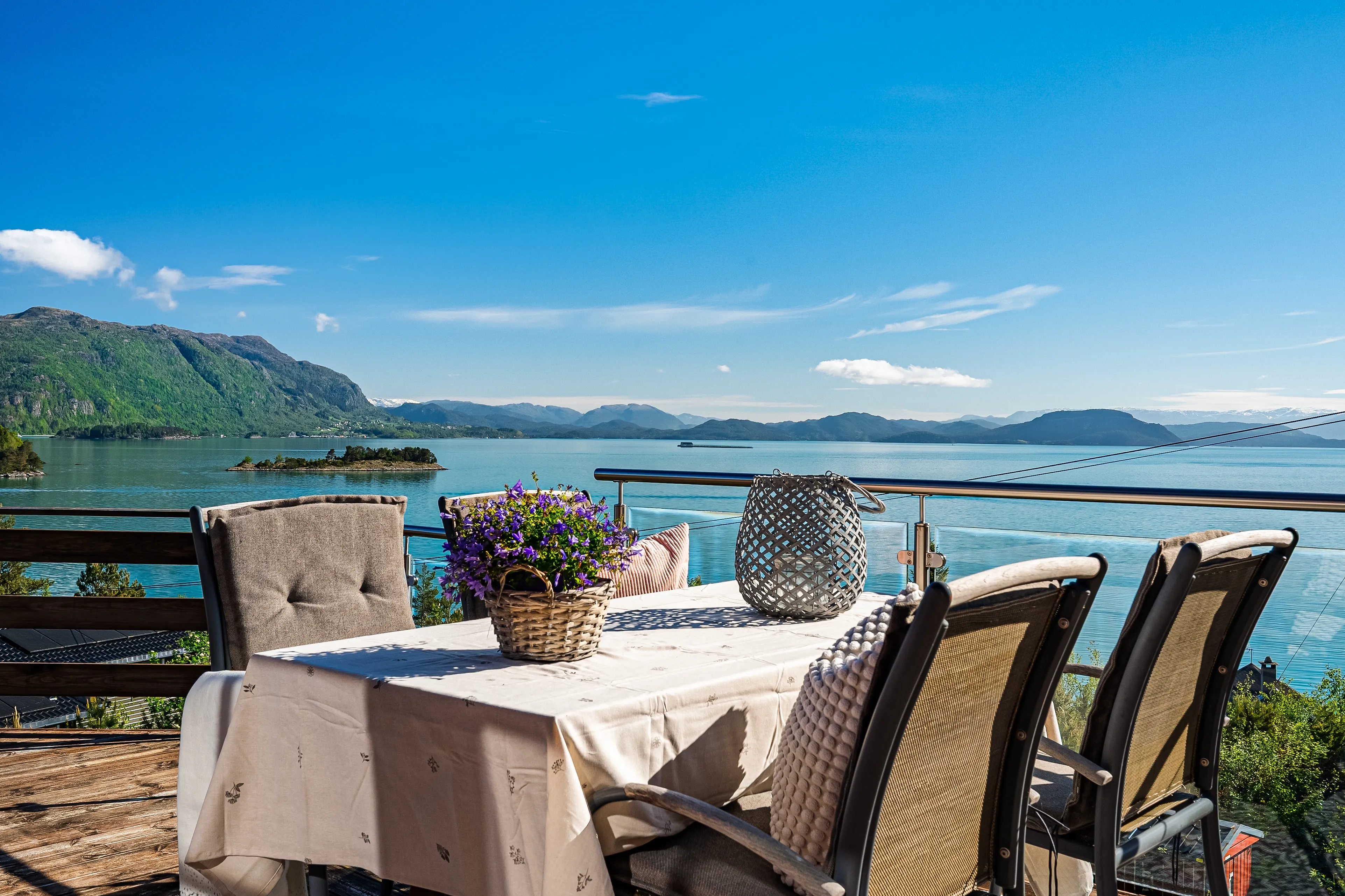 Norwegian Fjord Cabin with Boathouse and Expansive Terrace - View image 20 of 62