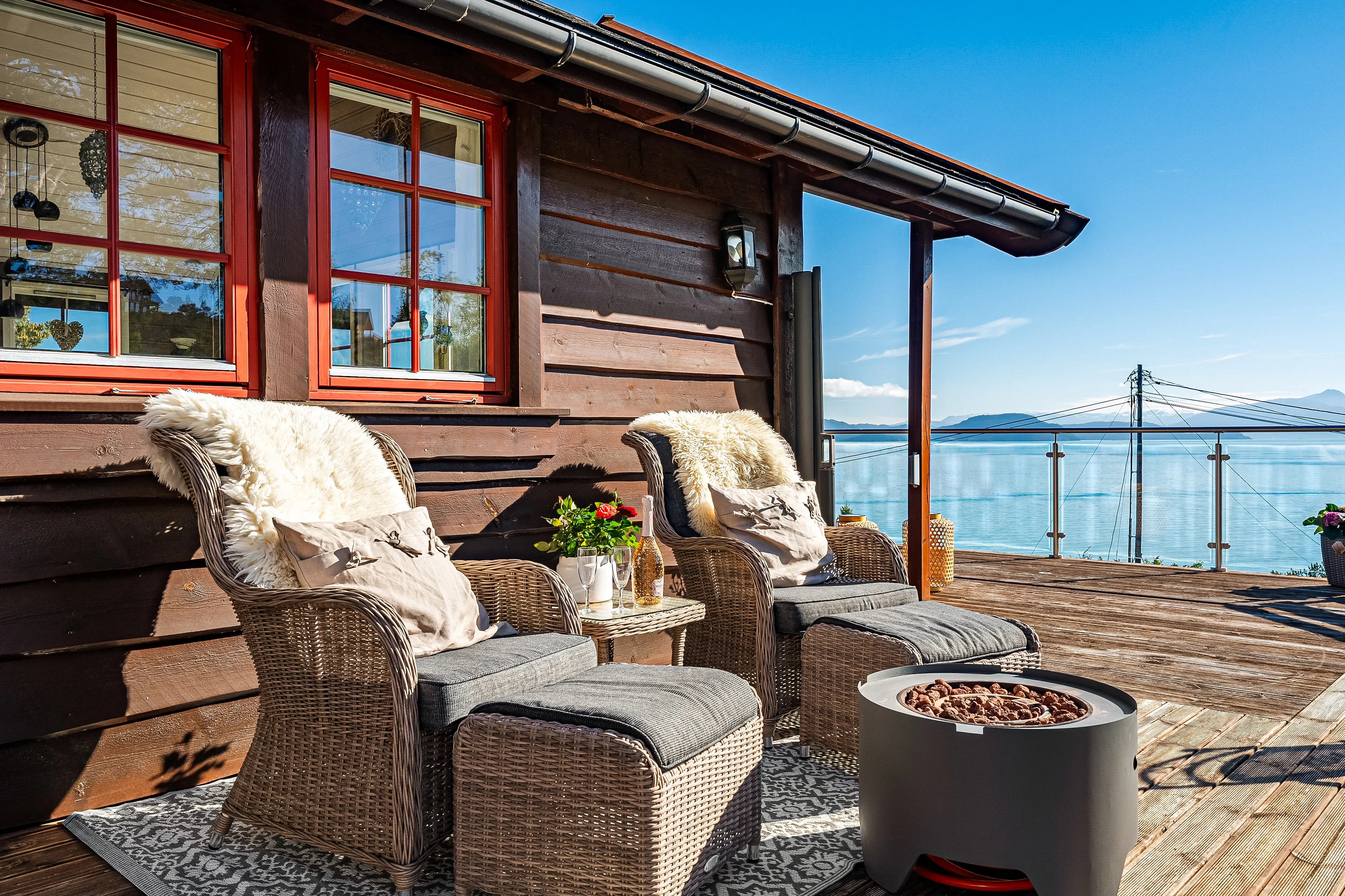 Norwegian Fjord Cabin with Boathouse and Expansive Terrace - View image 24 of 62