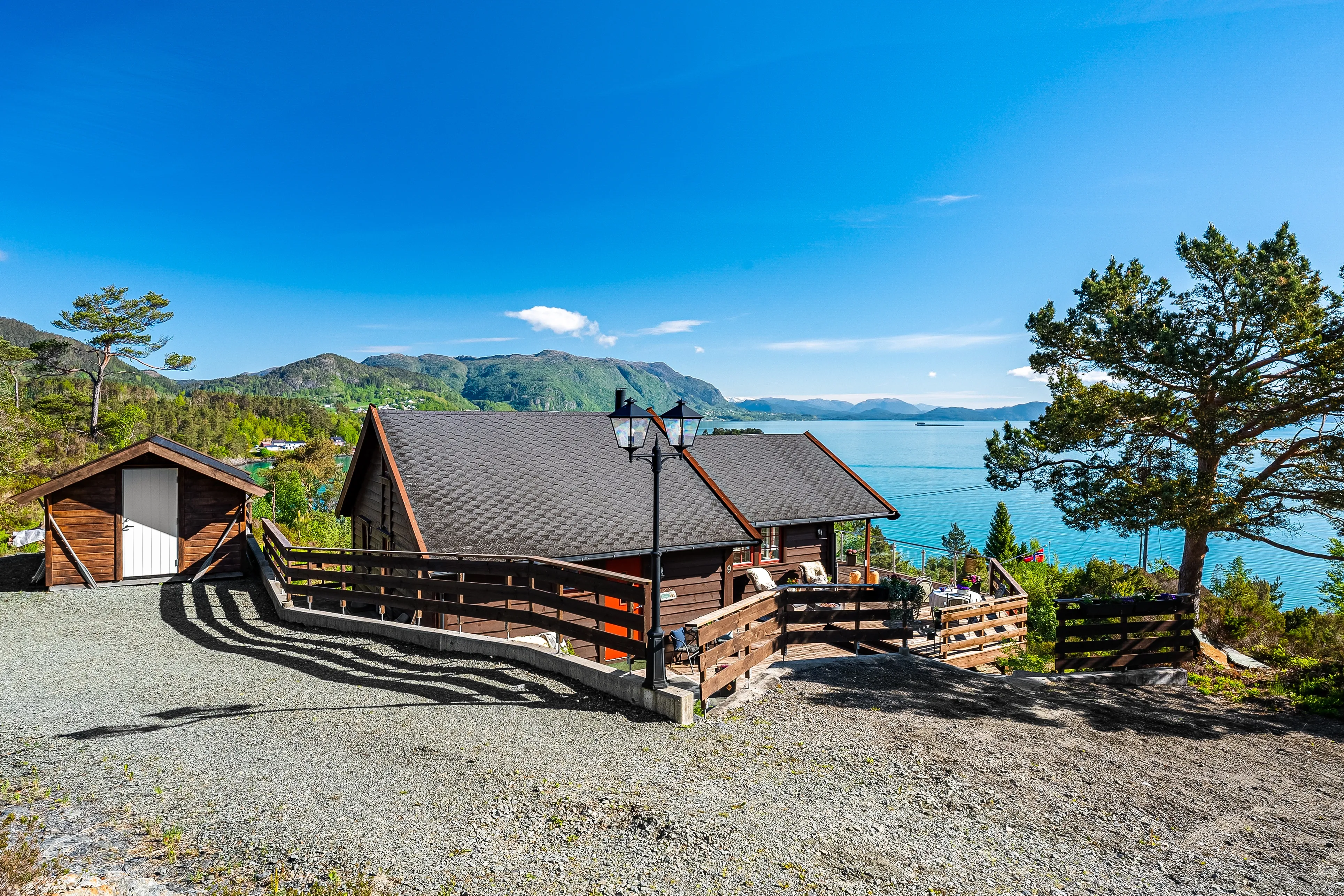 Norwegian Fjord Cabin with Boathouse and Expansive Terrace - View image 45 of 62