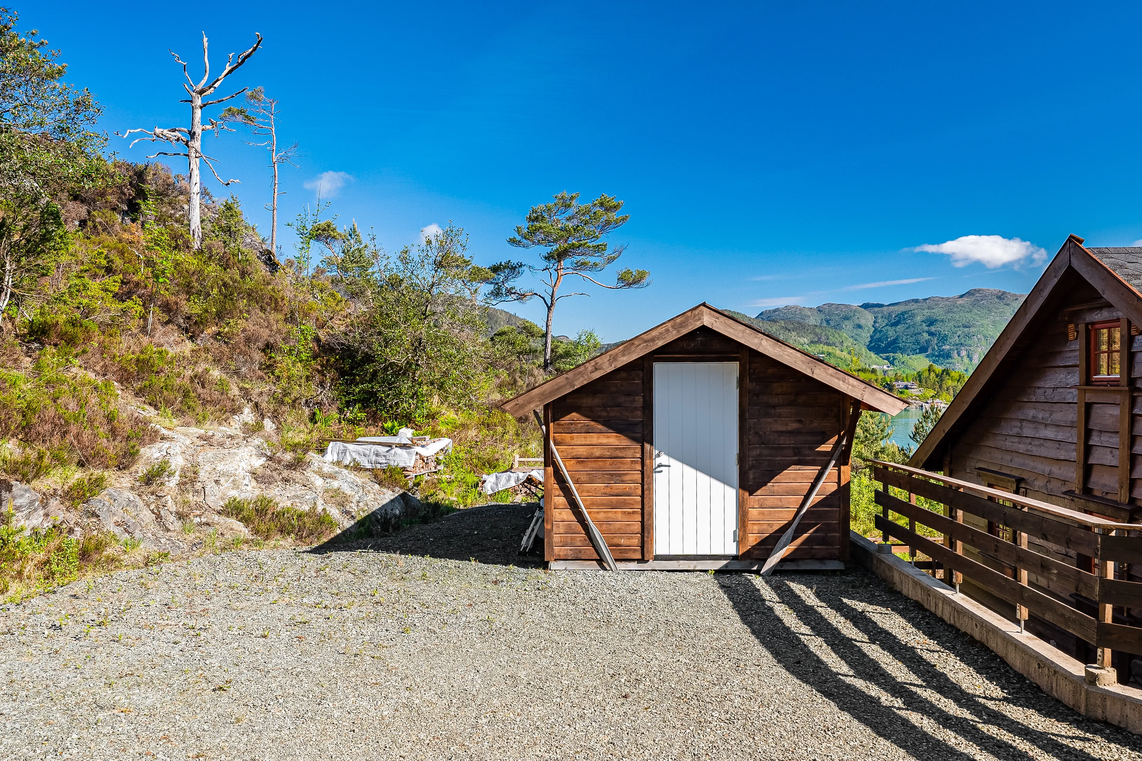 Norwegian Fjord Cabin with Boathouse and Expansive Terrace - View image 47 of 62