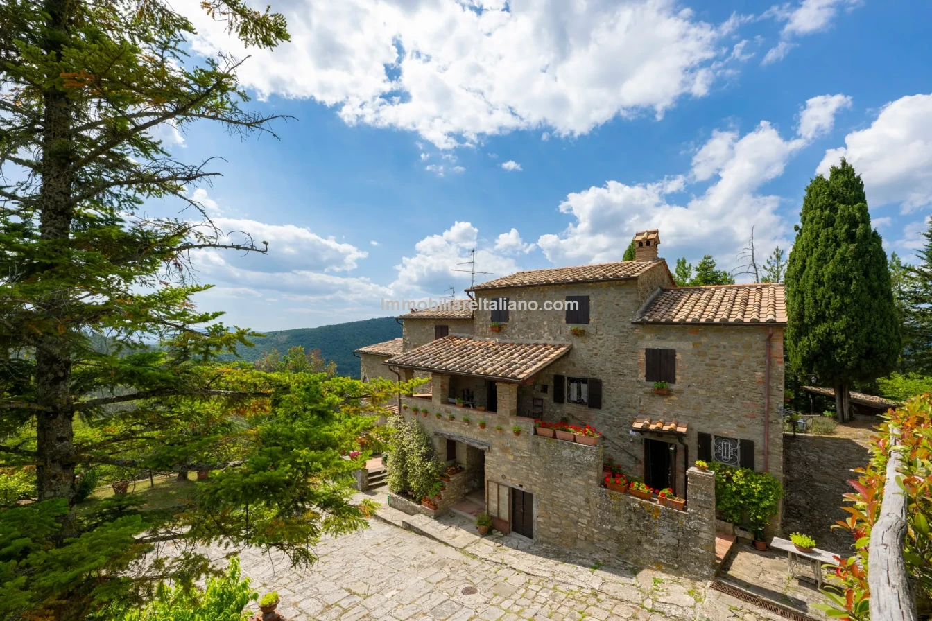 8-Bedroom Tuscan Farmhouse with Olive Grove in Sansepolcro, Arezzo - Image 5
