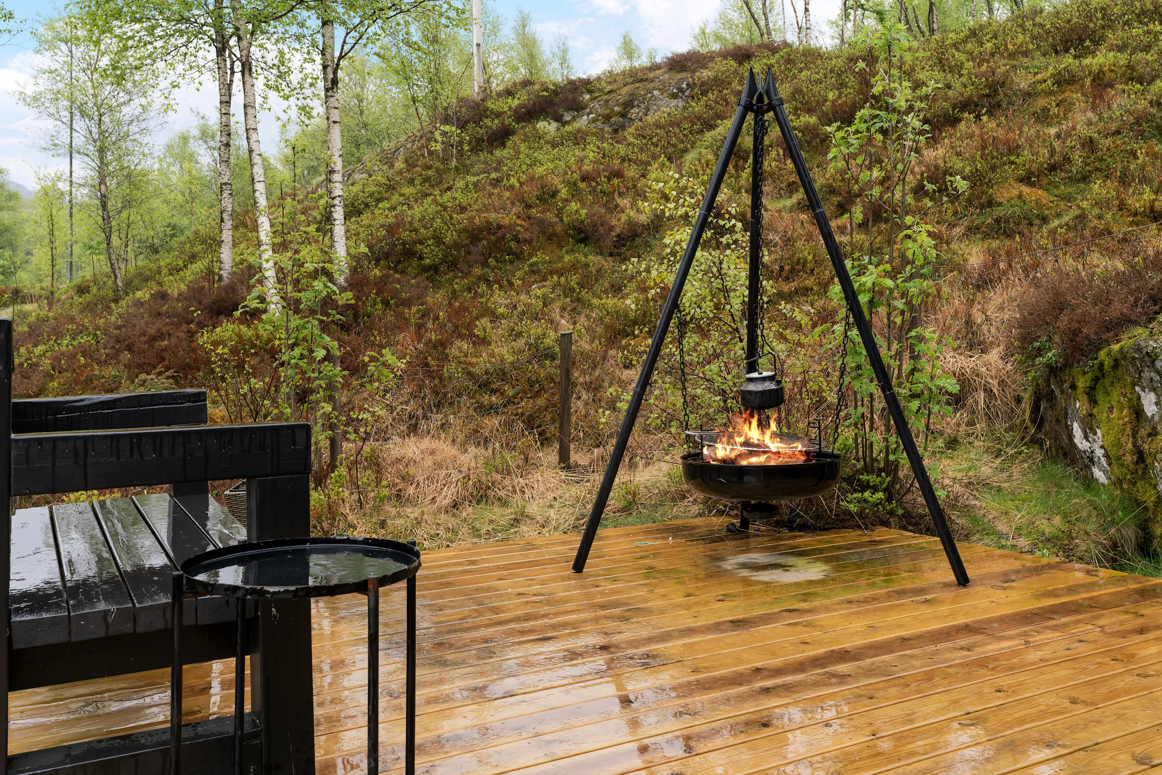 1970s Norwegian Cabin with Expansive Terrace and Garden in Bjerkreim - View image 11 of 27