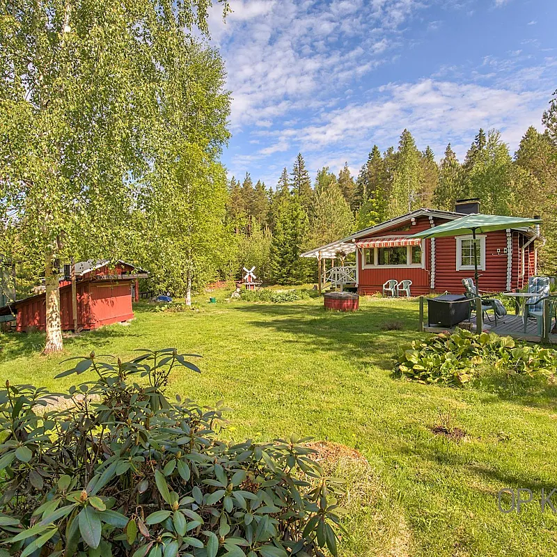 Finland's Humppila: Compact 1-Bedroom Country House on Spacious Plot