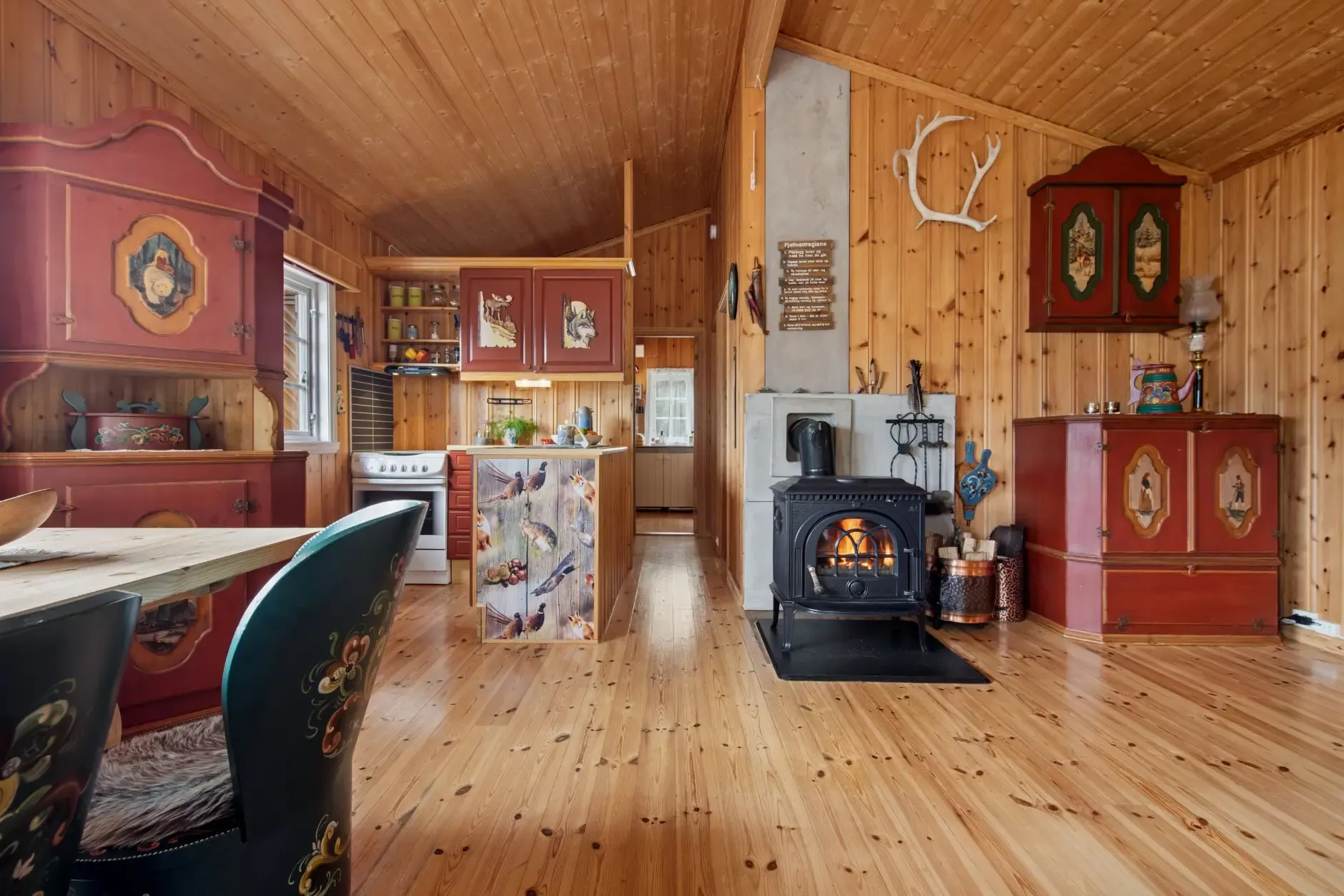 Rustic 3-Bedroom Cabin in Tuddal with Terrace and Lake Access - View image 17 of 33