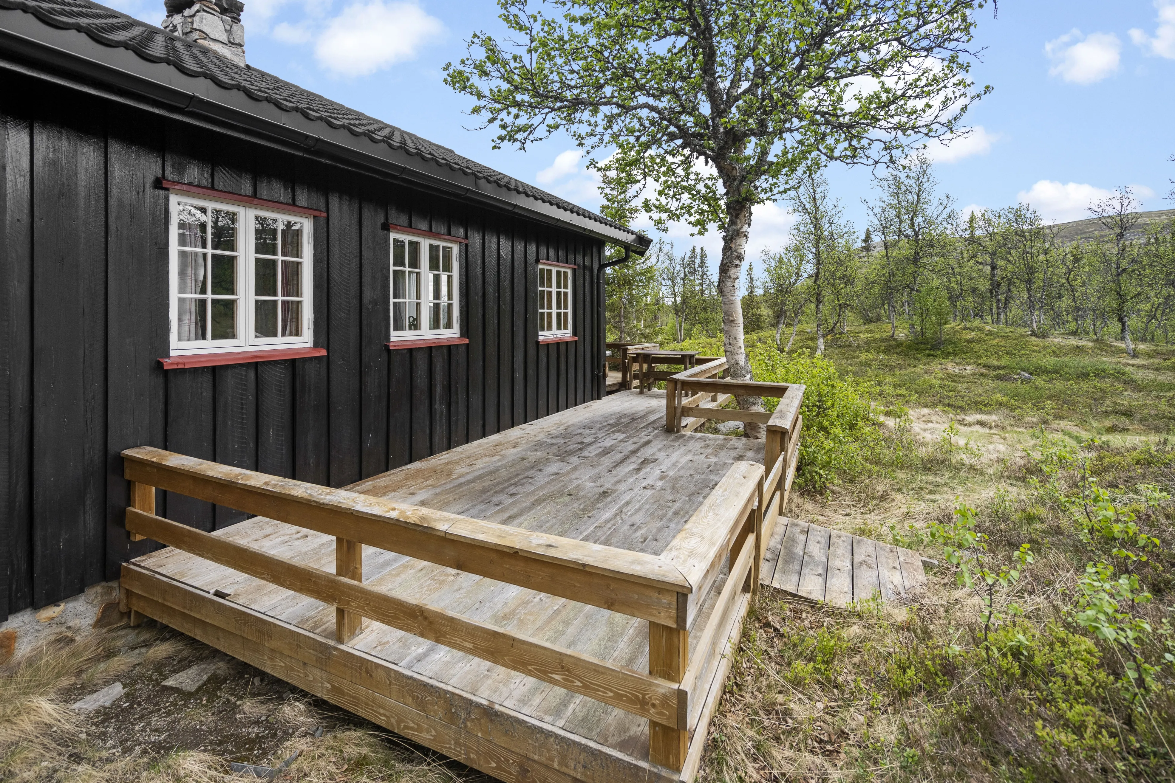 Hytte fra 1970’erne i Nesbyen: Feriebolig med 3 soveværelser, terrasse og smukke omgivelser - Vis billede 25 af 31