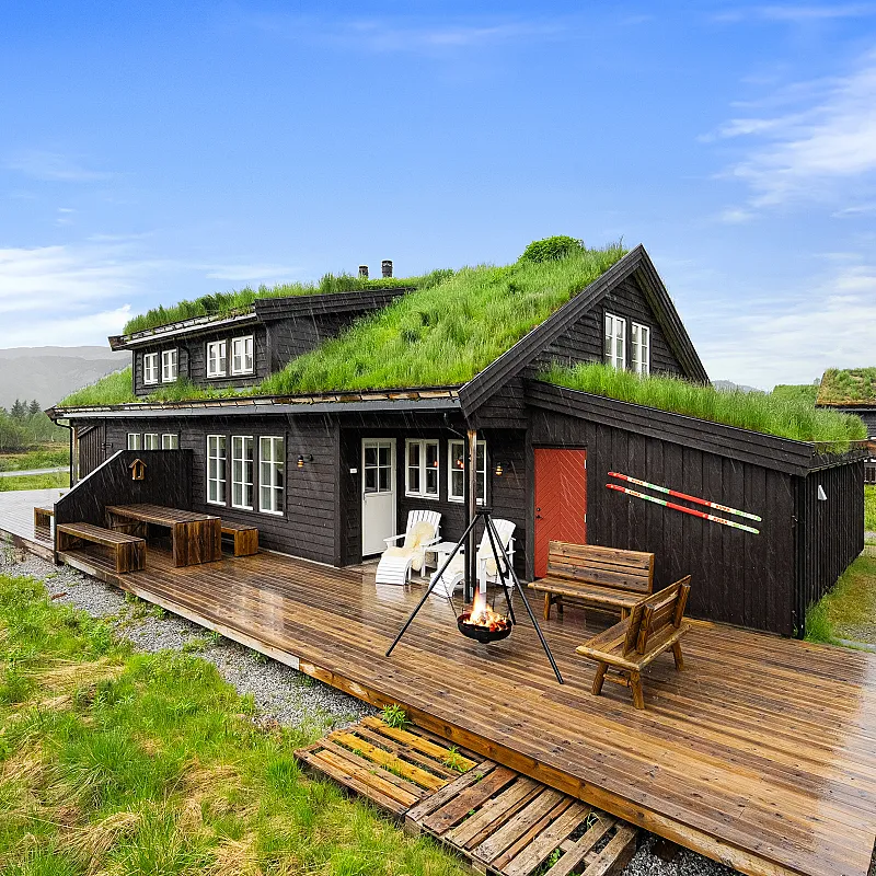 Contemporary 4-Bedroom House with Spacious Terrace in Sirdal, Norway