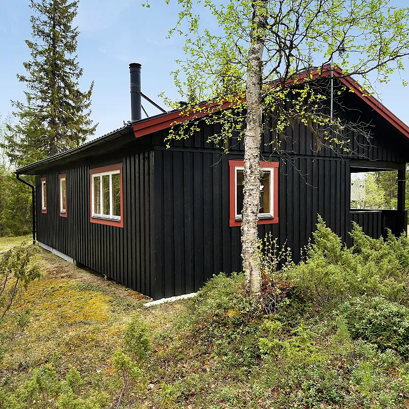 Charming 1995 Swedish Country House with Terrace in Scenic Dikanäs