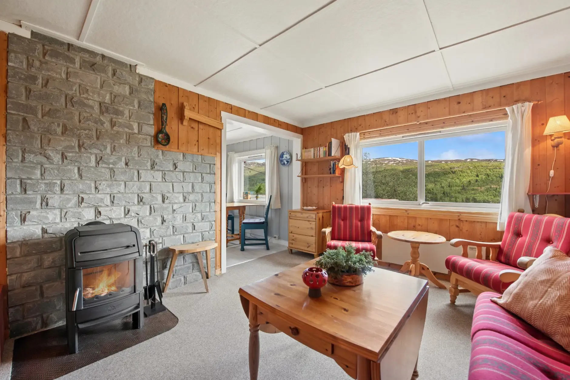 1960s Two-Bedroom Cabin with Terrace in Scenic Rjukan, Telemark - View image 11 of 27