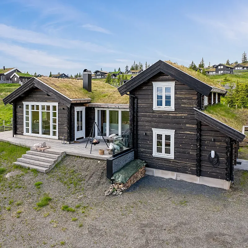 Modern 4-Bed Country House in Tretten with Sauna and Ski Access