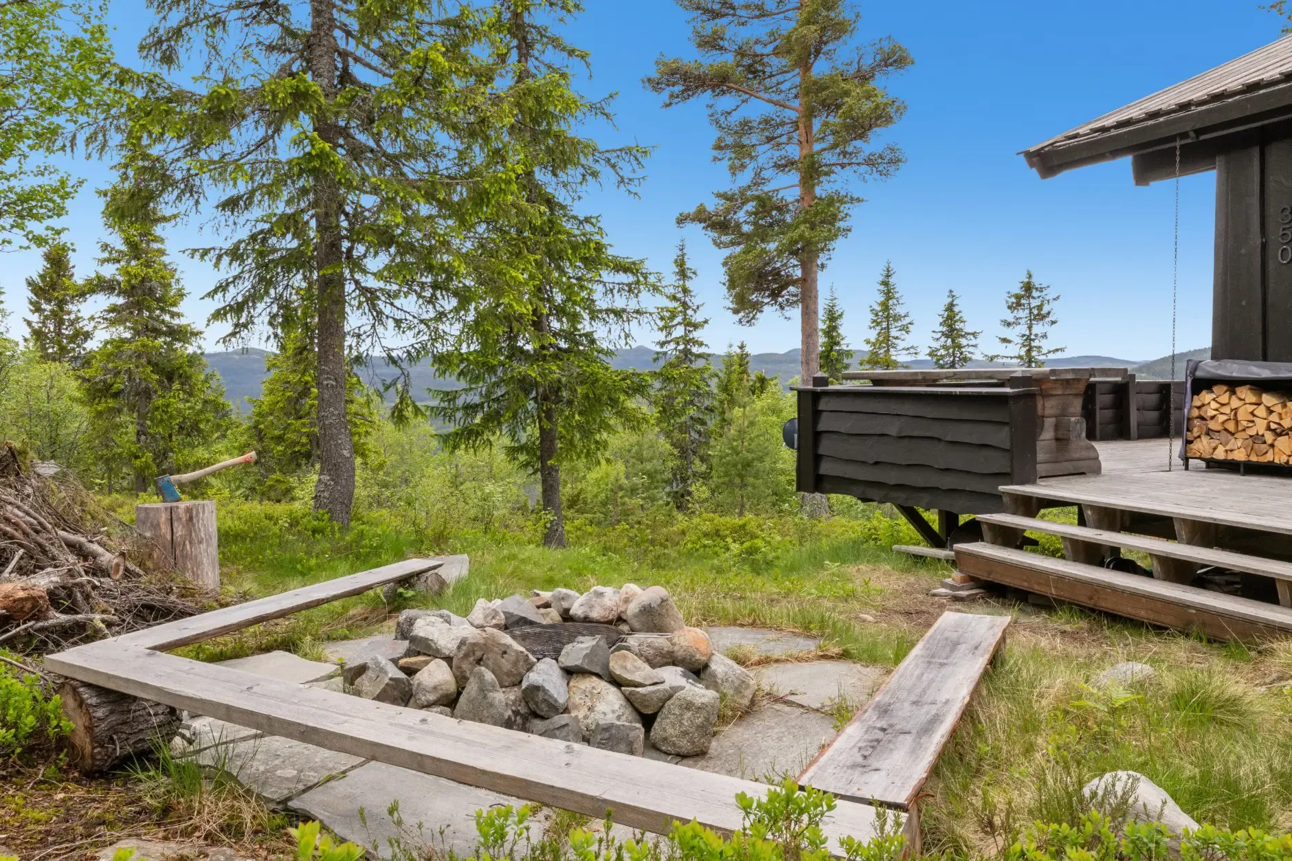 Norwegian Cabin with Expansive Terrace and Open-Plan Living in Tuddal - View image 6 of 33