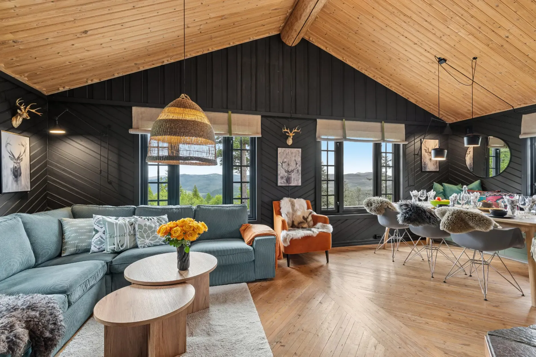 Norwegian Cabin with Expansive Terrace and Open-Plan Living in Tuddal - View image 22 of 33