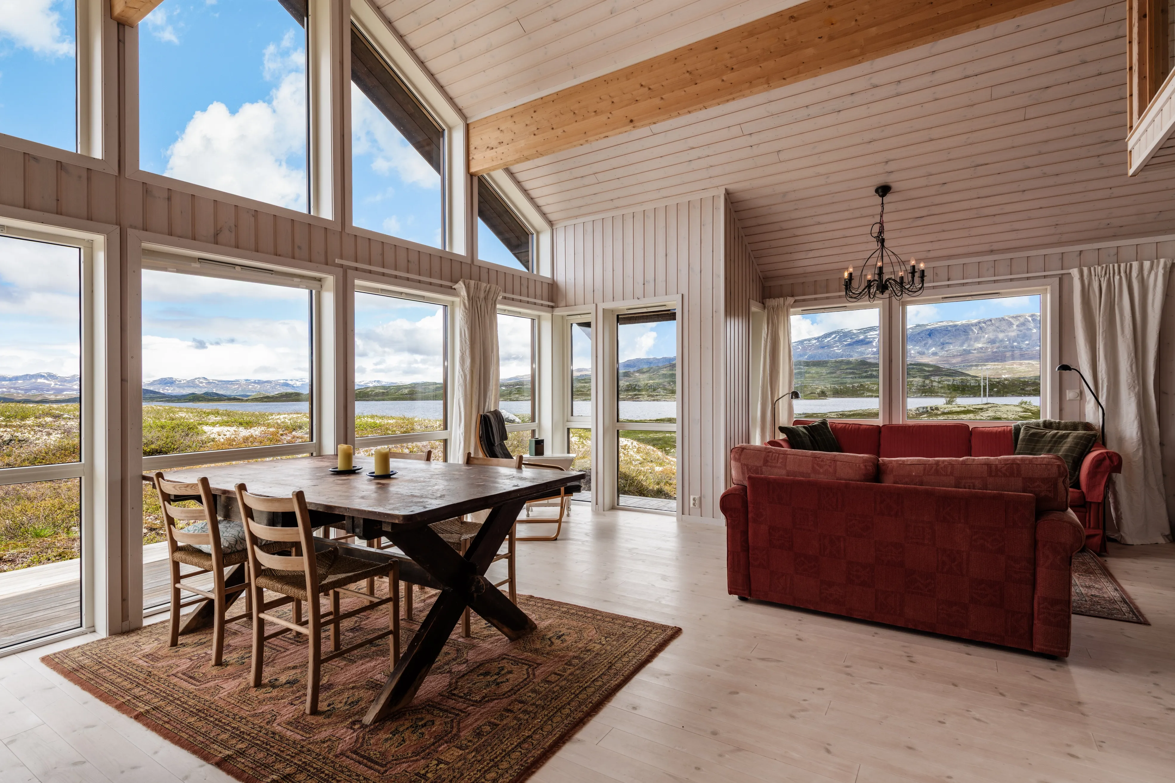 Modern 3-Bedroom Cabin in Hovet with Expansive Outdoor Living Space - View image 7 of 56