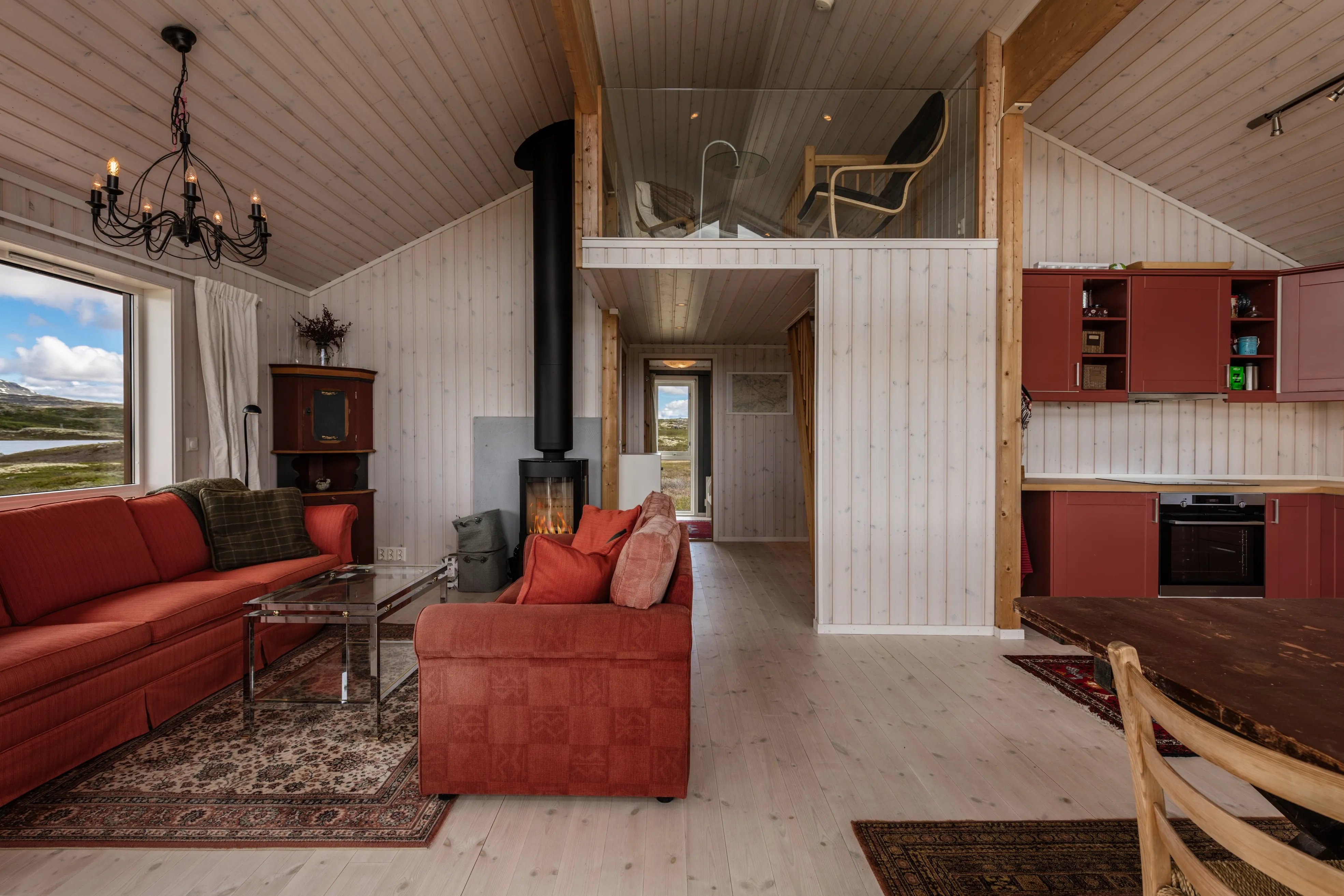 Modern 3-Bedroom Cabin in Hovet with Expansive Outdoor Living Space - View image 11 of 56