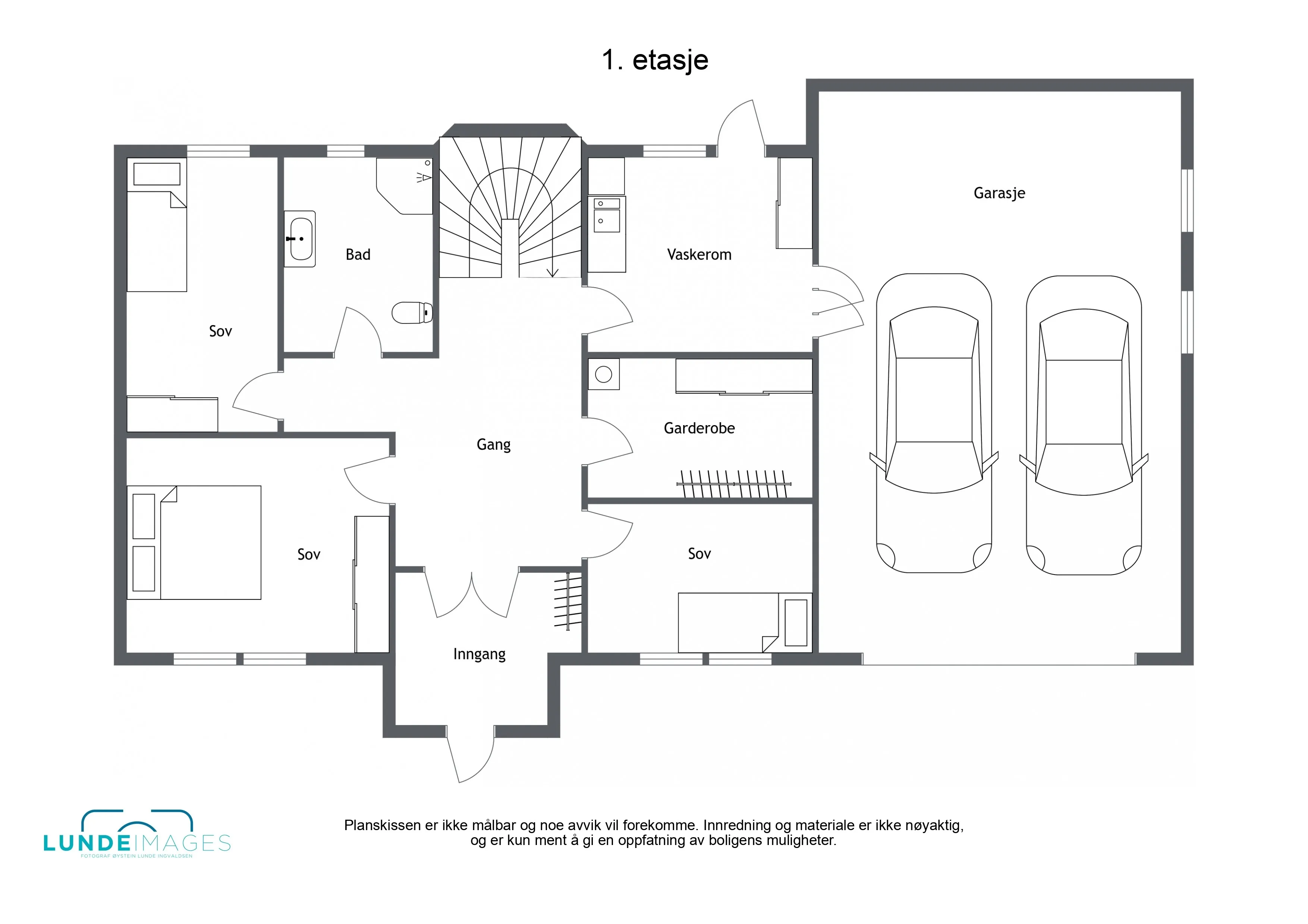 Modern Family House with Double Garage in Scenic Vesterålen - View image 32 of 34