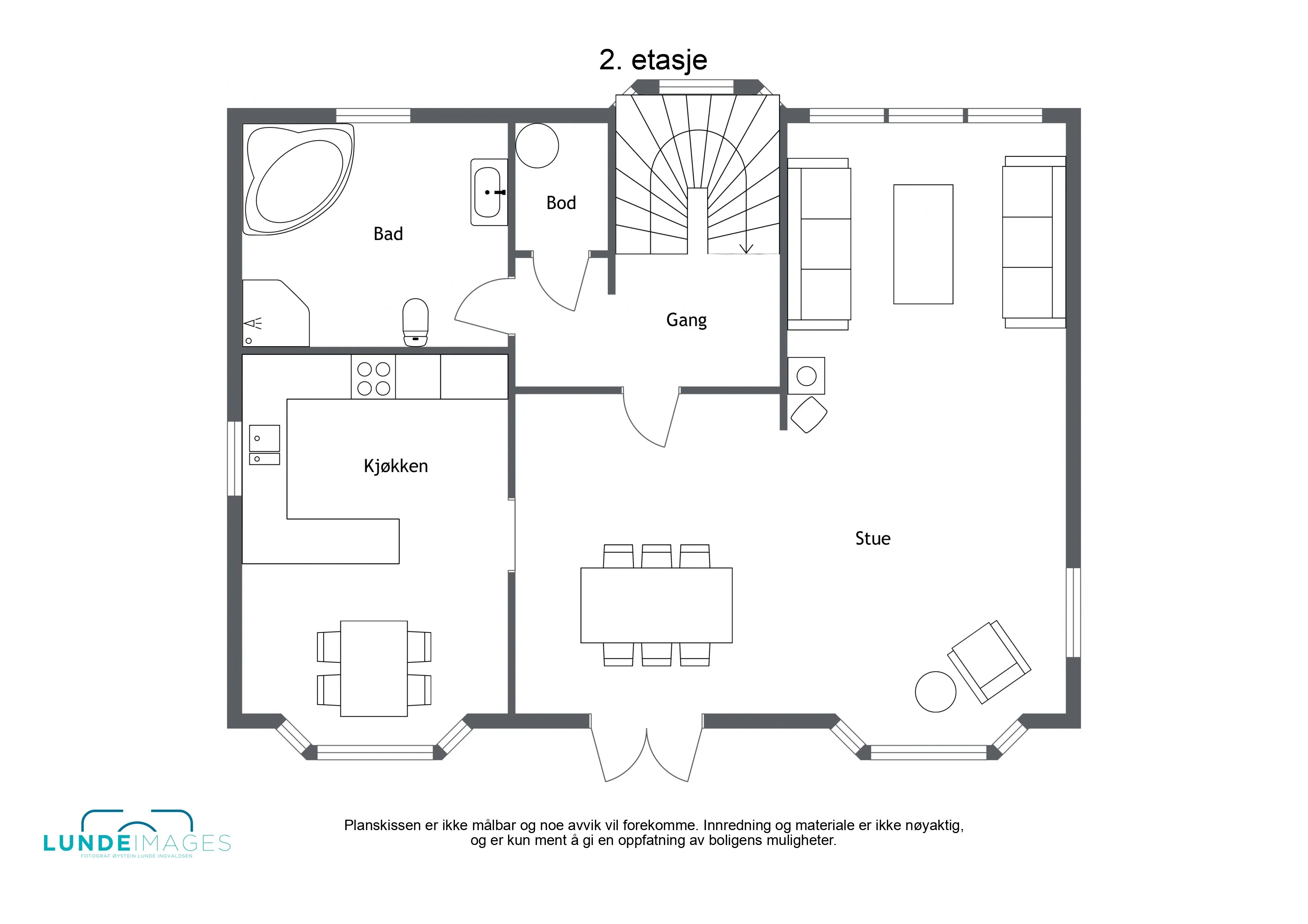 Modern Family House with Double Garage in Scenic Vesterålen - View image 33 of 34