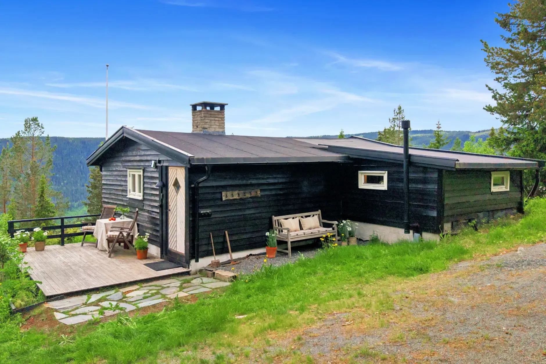 1960s Country House with Garden and Terrace in Scenic Valdres, Norway - View image 22 of 34