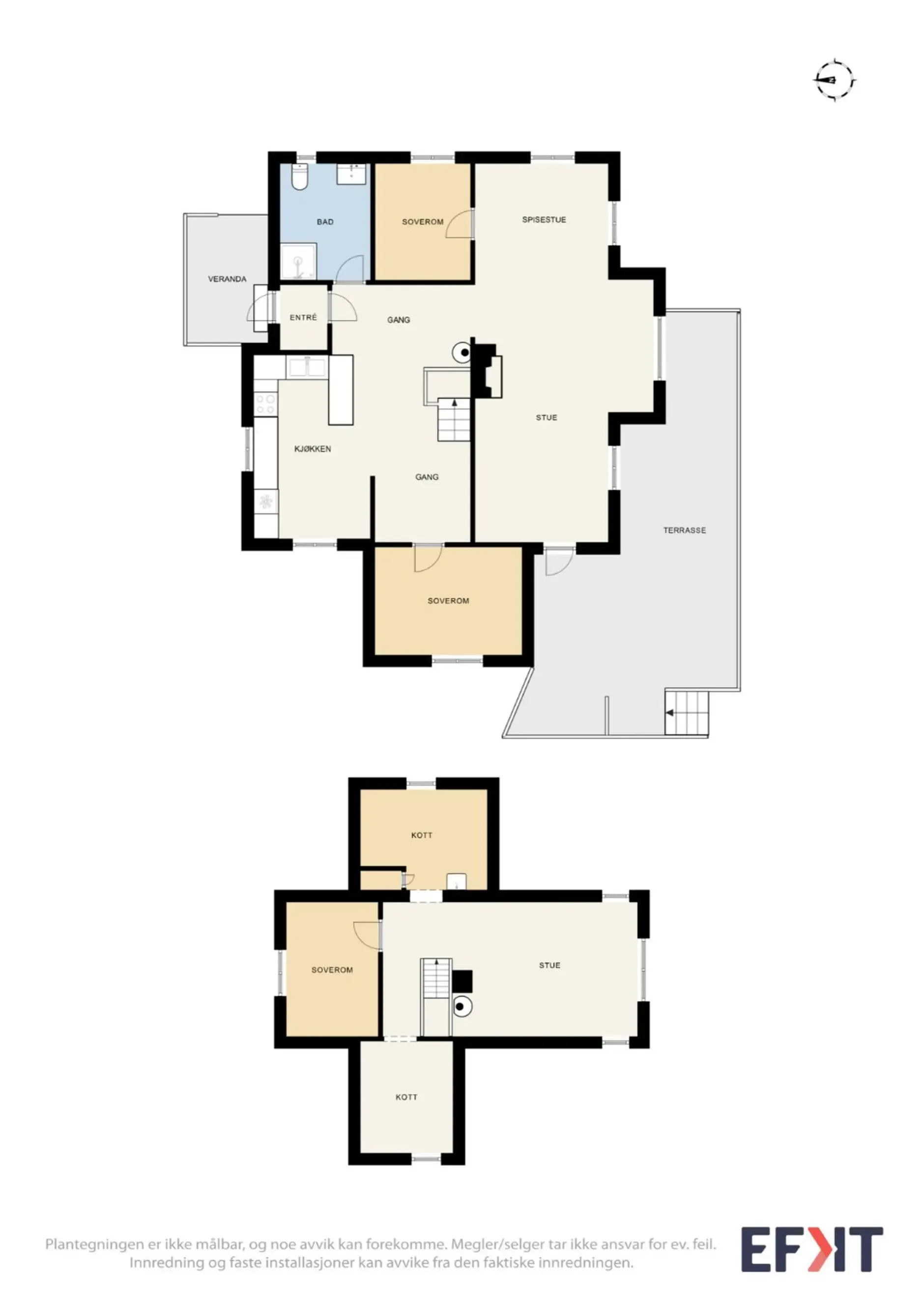 Modern 3-Bedroom Country House with Terrace Near Tråenvatna, Norway - View image 14 of 41