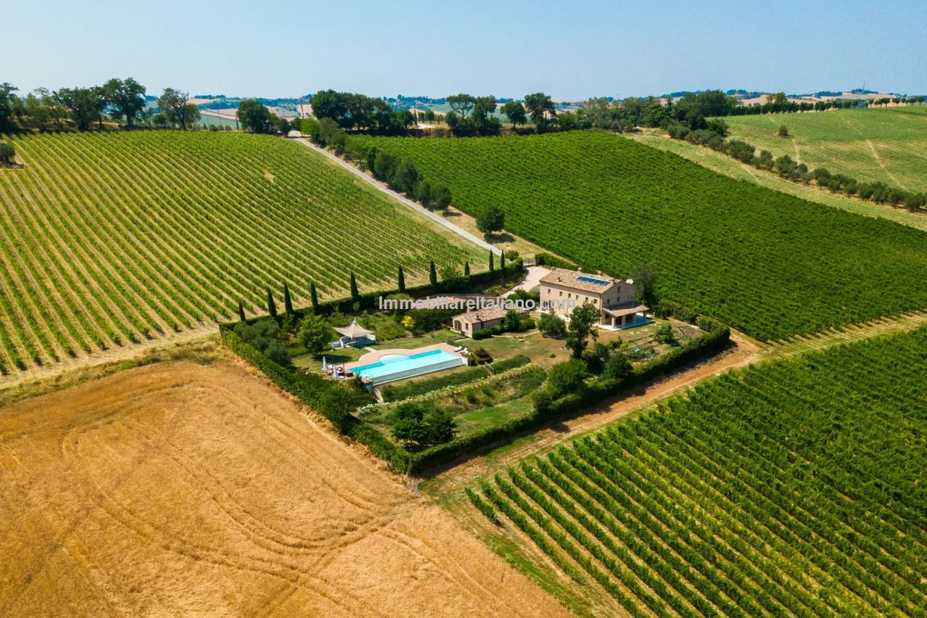Villa exclusive de 7 chambres avec piscine et maison d'hôtes à Jesi, Italie - Voir l'image 9 sur 56