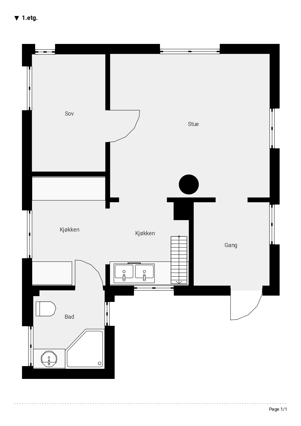1930s Hakadal Cottage with Expansive Grounds and Terrace - View image 8 of 50