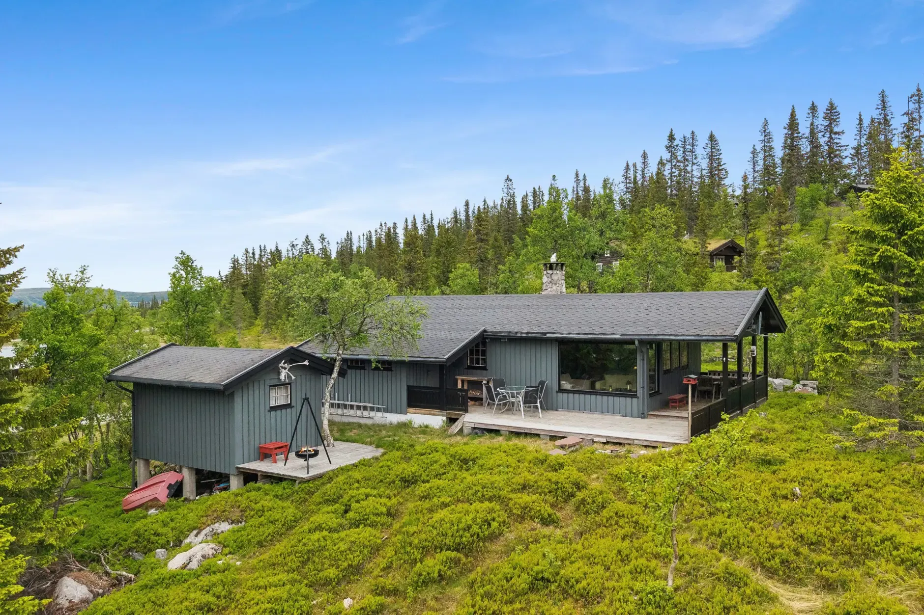 Country House with Garden and Terrace Overlooking Lake, Nore og Uvdal - Image 2