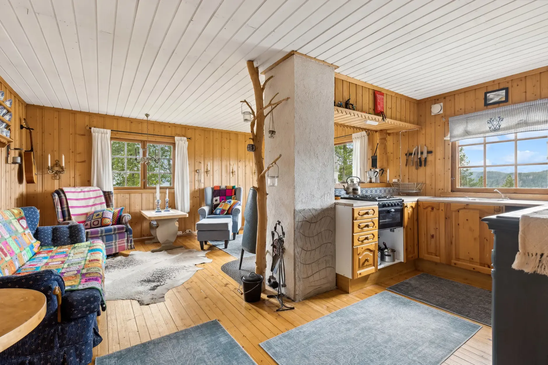 Chalet degli anni '70 con due camere da letto e ampio terreno a Eggedal, Norvegia - Visualizza immagine 11 di 39