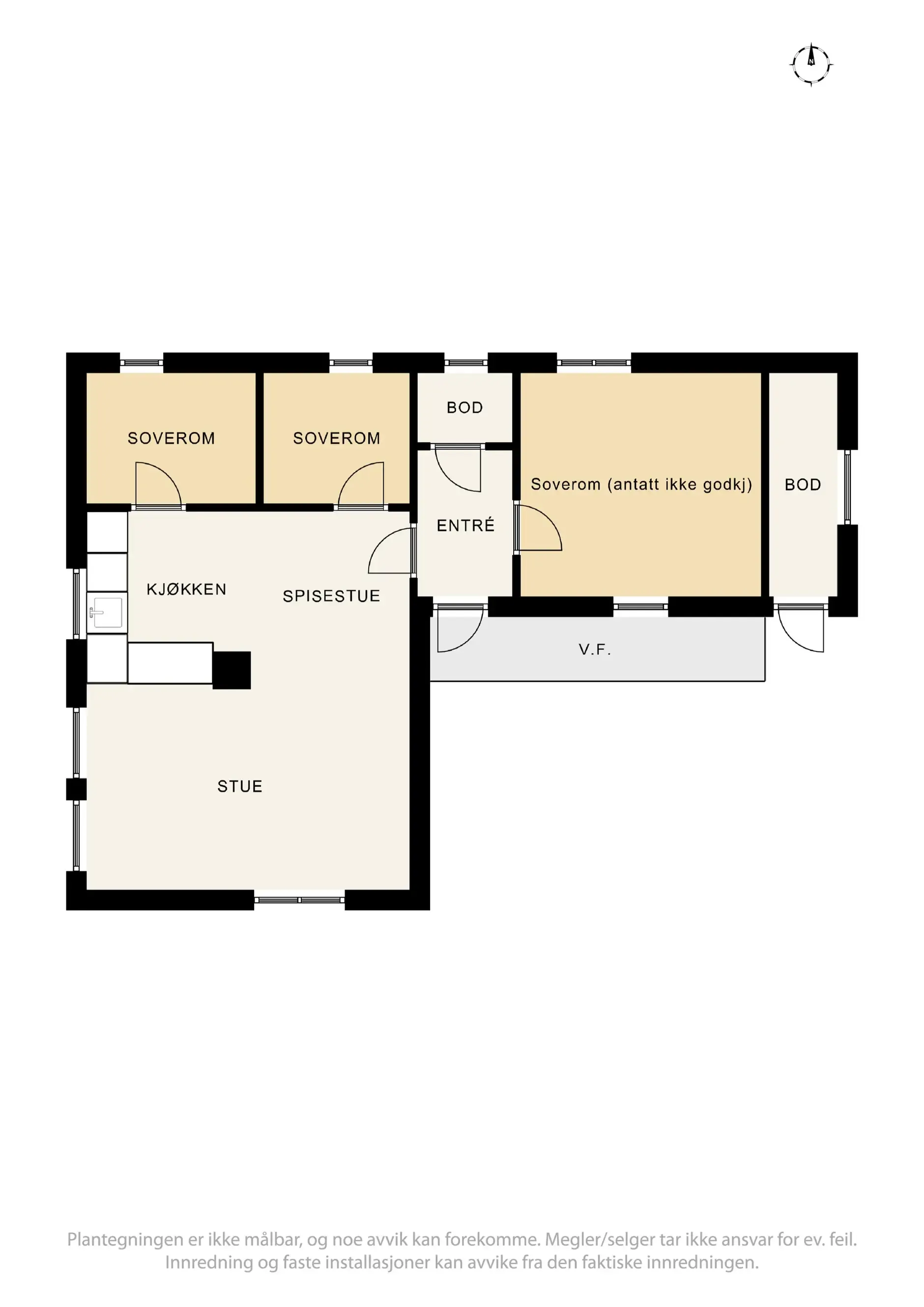 Chalet degli anni '70 con due camere da letto e ampio terreno a Eggedal, Norvegia - Visualizza immagine 39 di 39