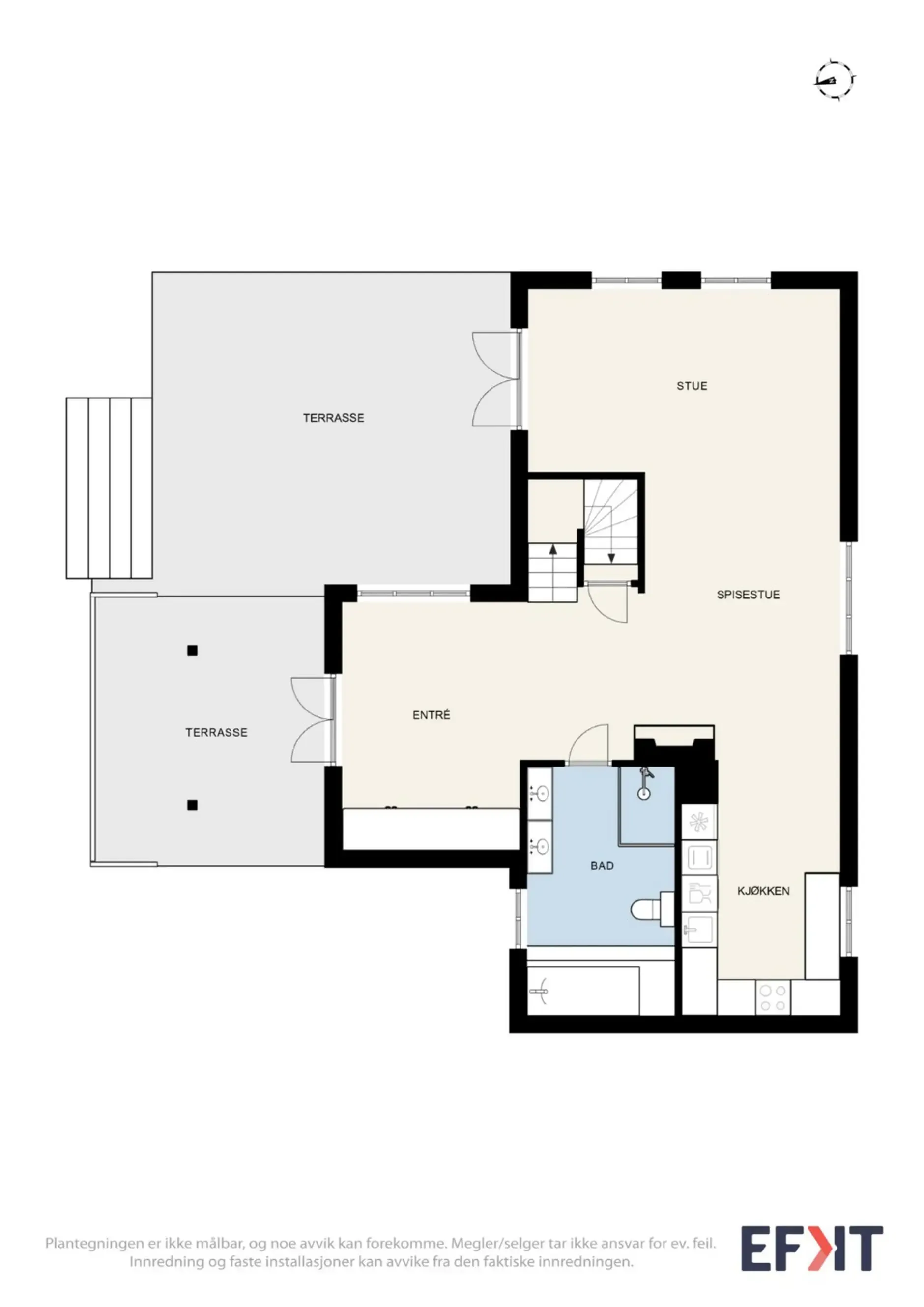 1920s Norwegian House with Private Shoreline and Garden in Hønefoss - View image 7 of 47